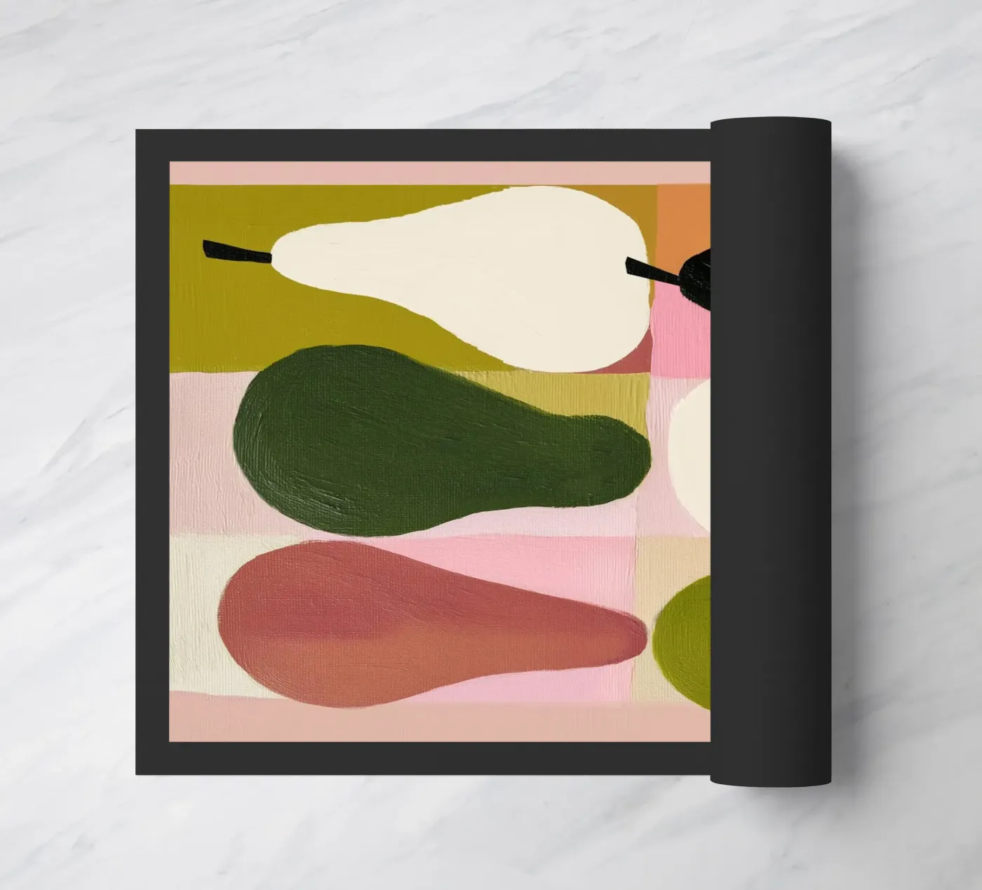 Olive and Blush Pears zerbino da cityart