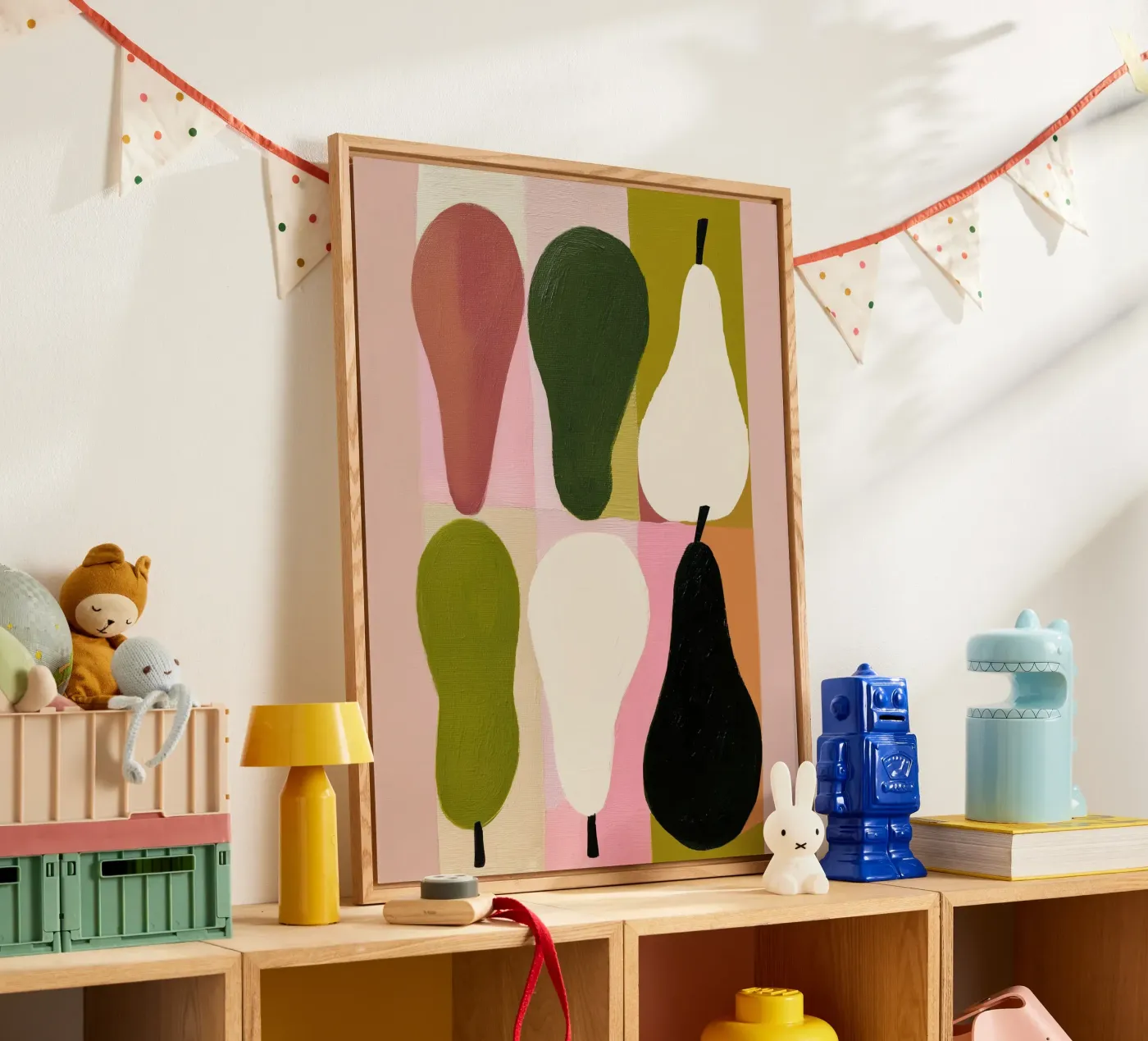 Olive and Blush Pears plexiglass da cityart