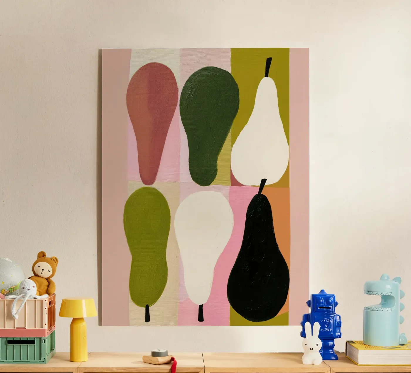 Olive and Blush Pears plexiglass da cityart
