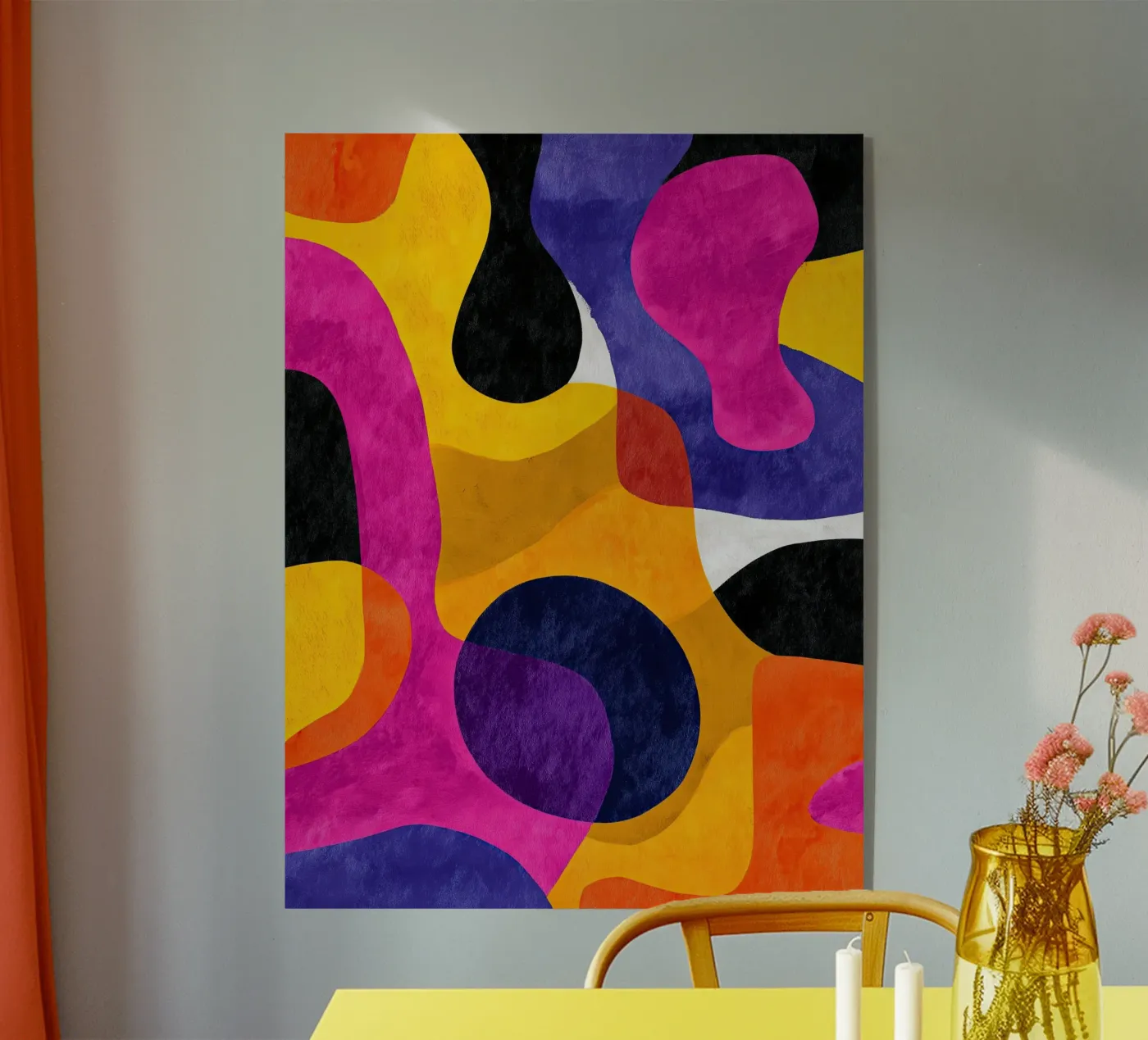 Electric Bloom Acryl-Glas von Sienna Atelier