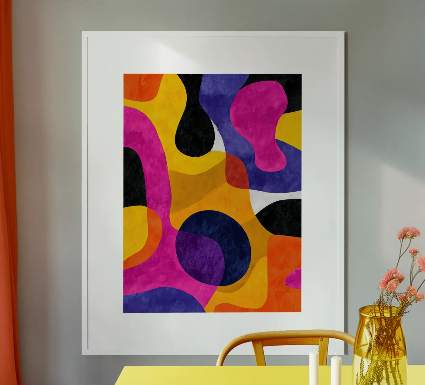Electric Bloom poster by Sienna Atelier