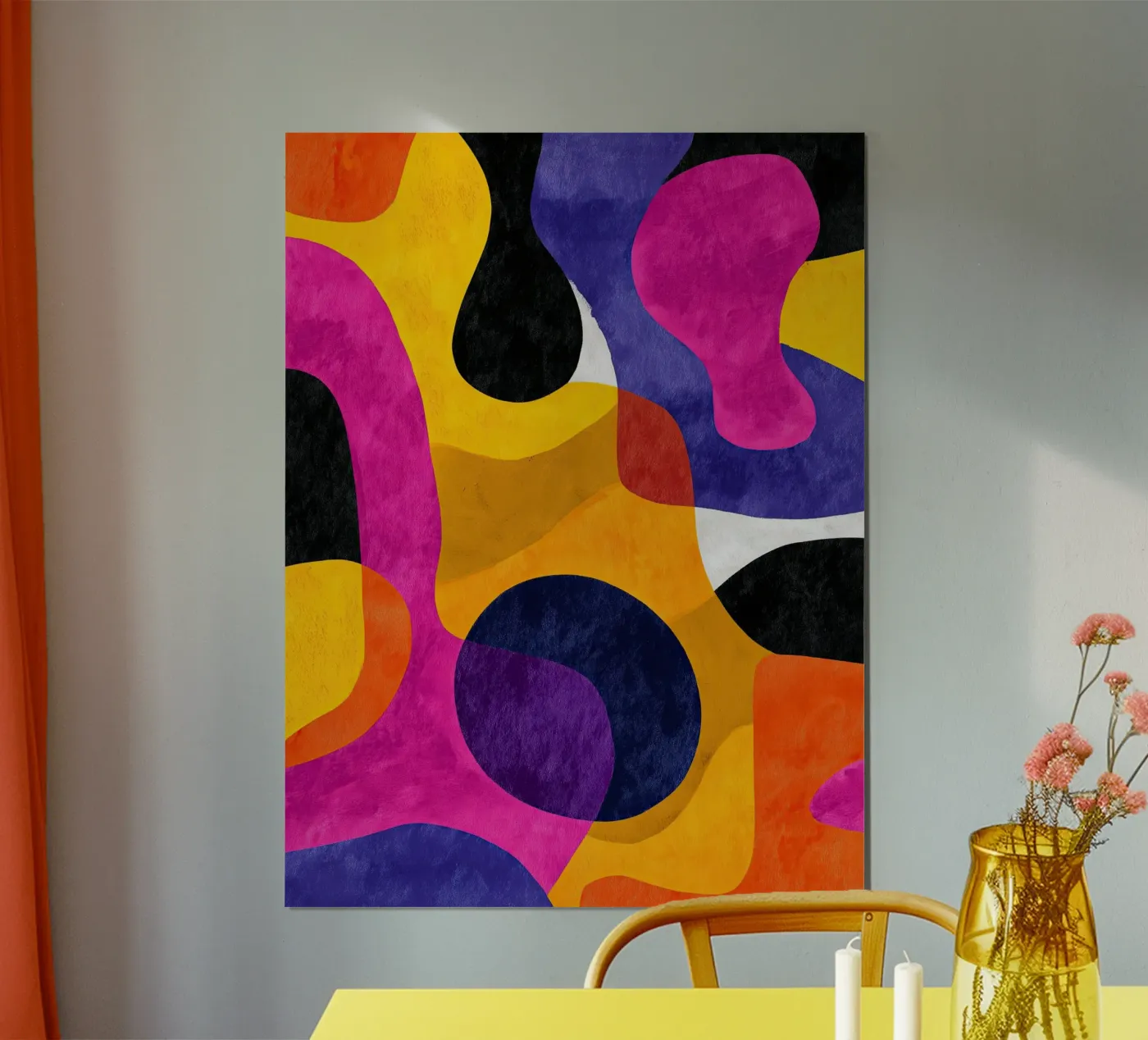 Electric Bloom poster by Sienna Atelier