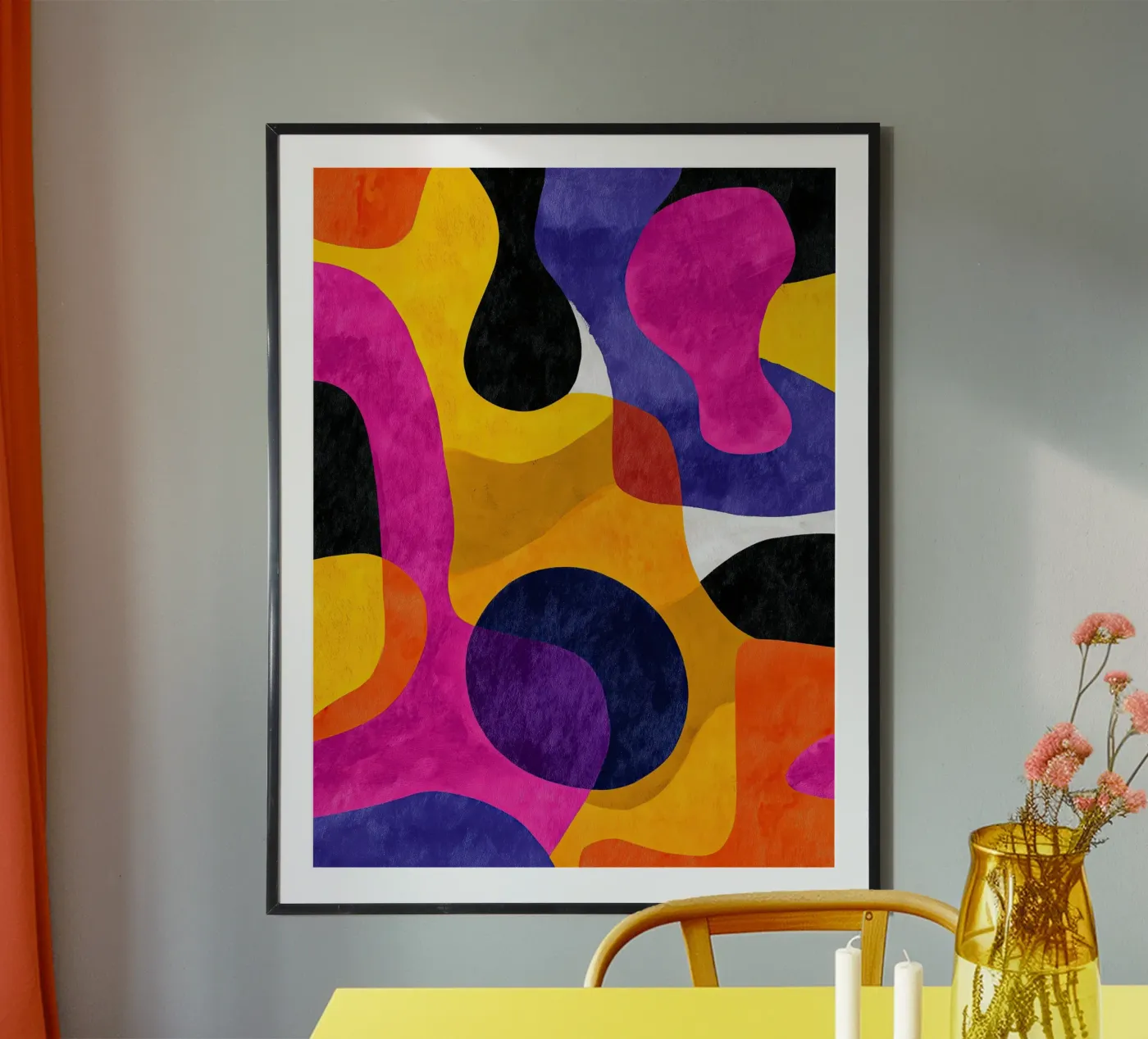 Electric Bloom poster by Sienna Atelier