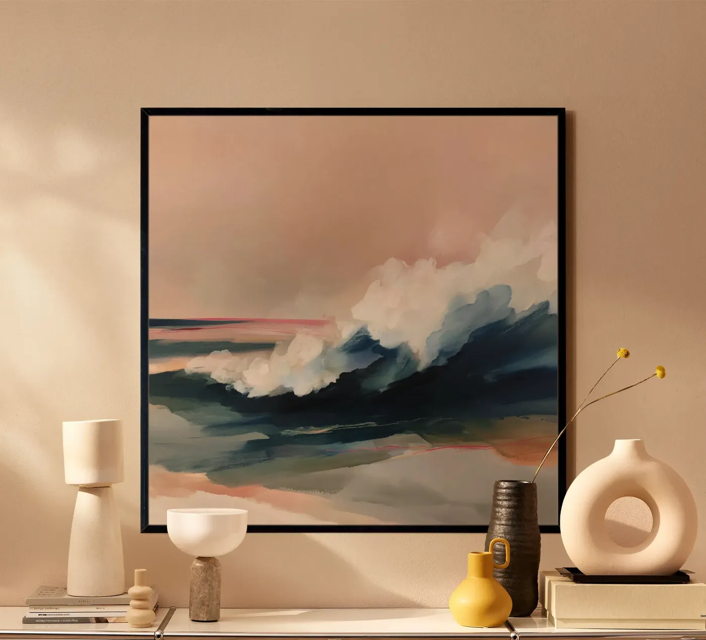 Ocean Wave poster by M.A.Z.U.N.