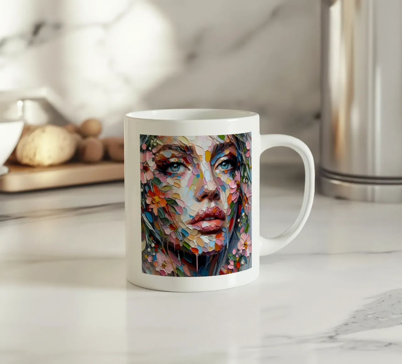 NATURESCAPE PORTRAIT ceramic mug by ARTOMATIC