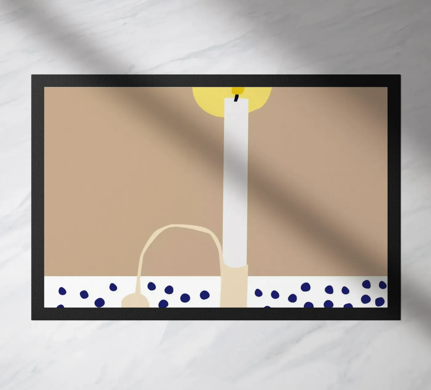 Pünktchen doormat by Helena Ravenne