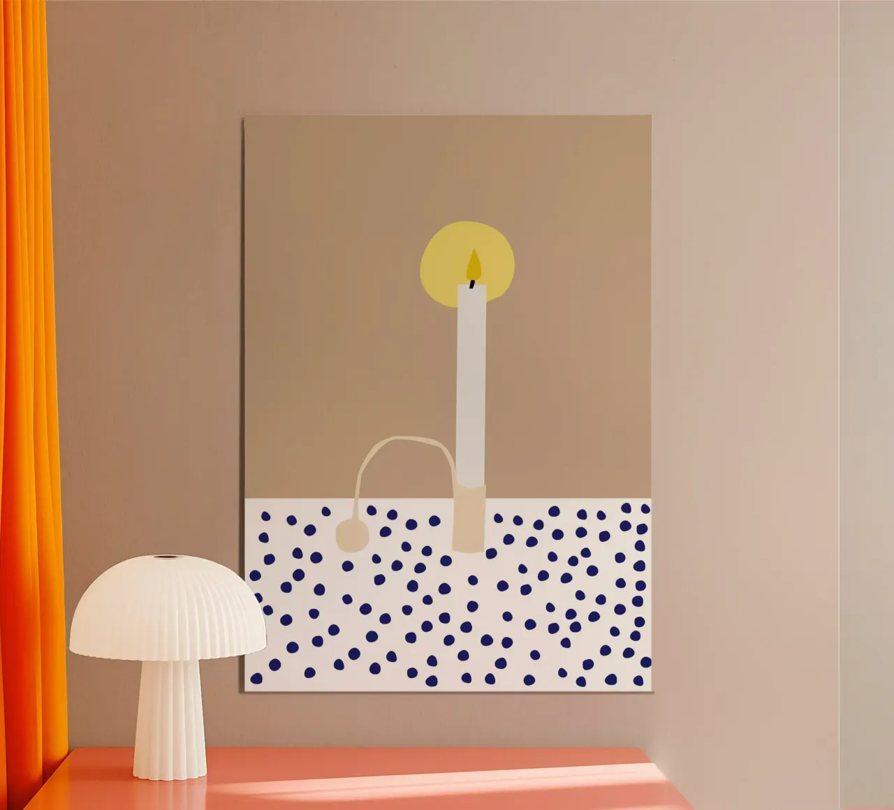 Pünktchen poster da Helena Ravenne