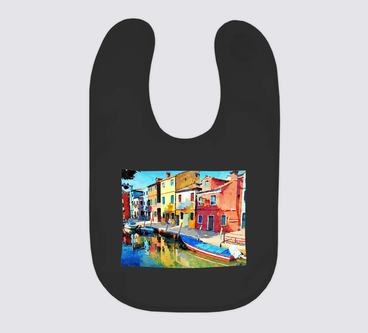 Burano Babylätzchen von Massimo Frascogna