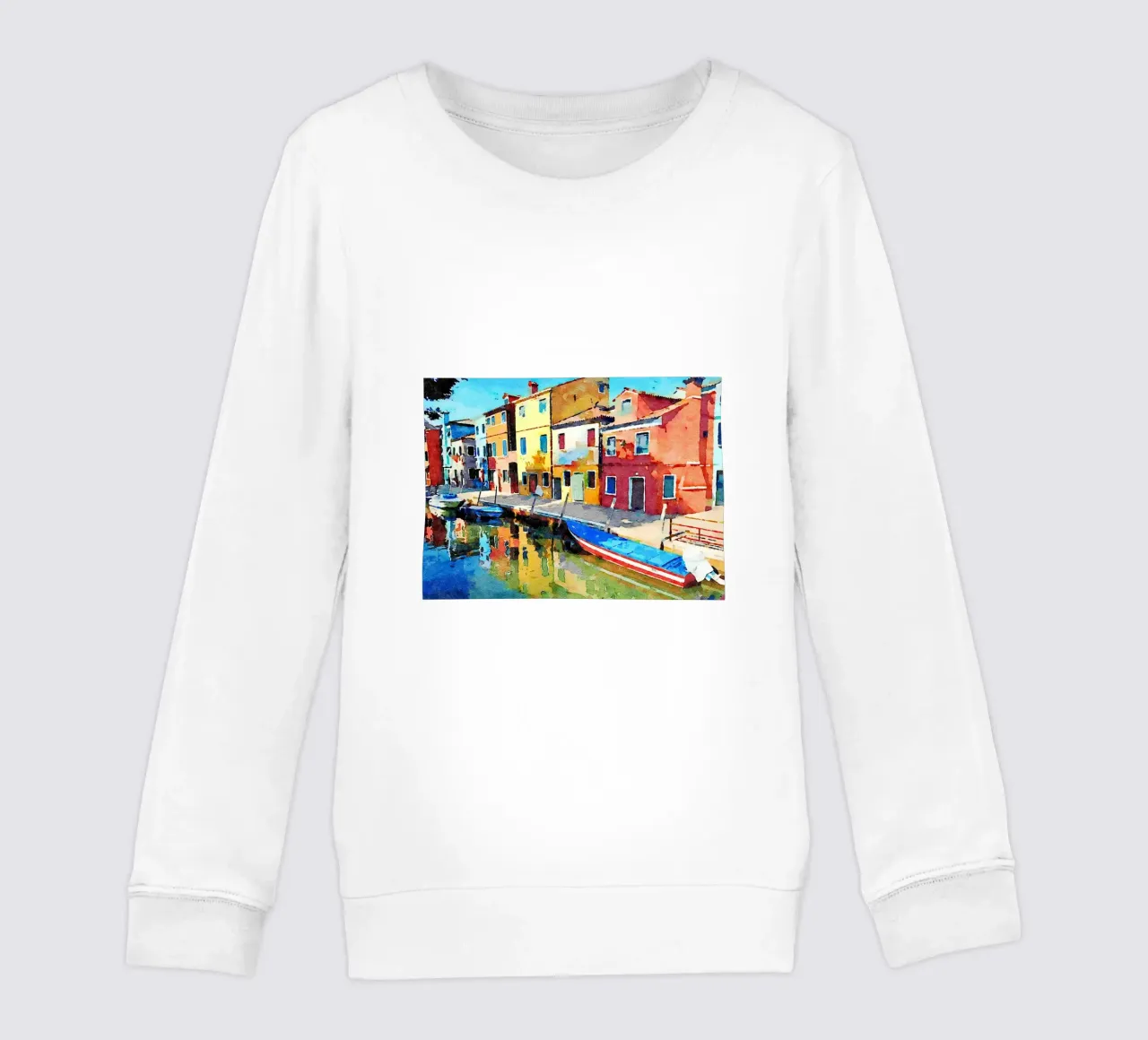 Burano felpa bambino da Massimo Frascogna