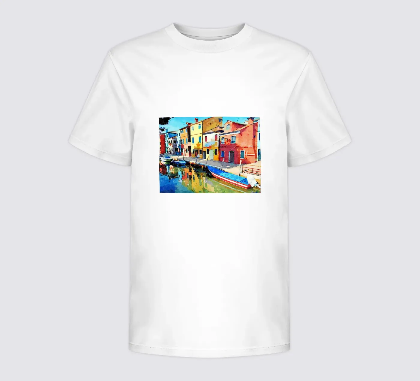 Burano t-shirt bambini da Massimo Frascogna