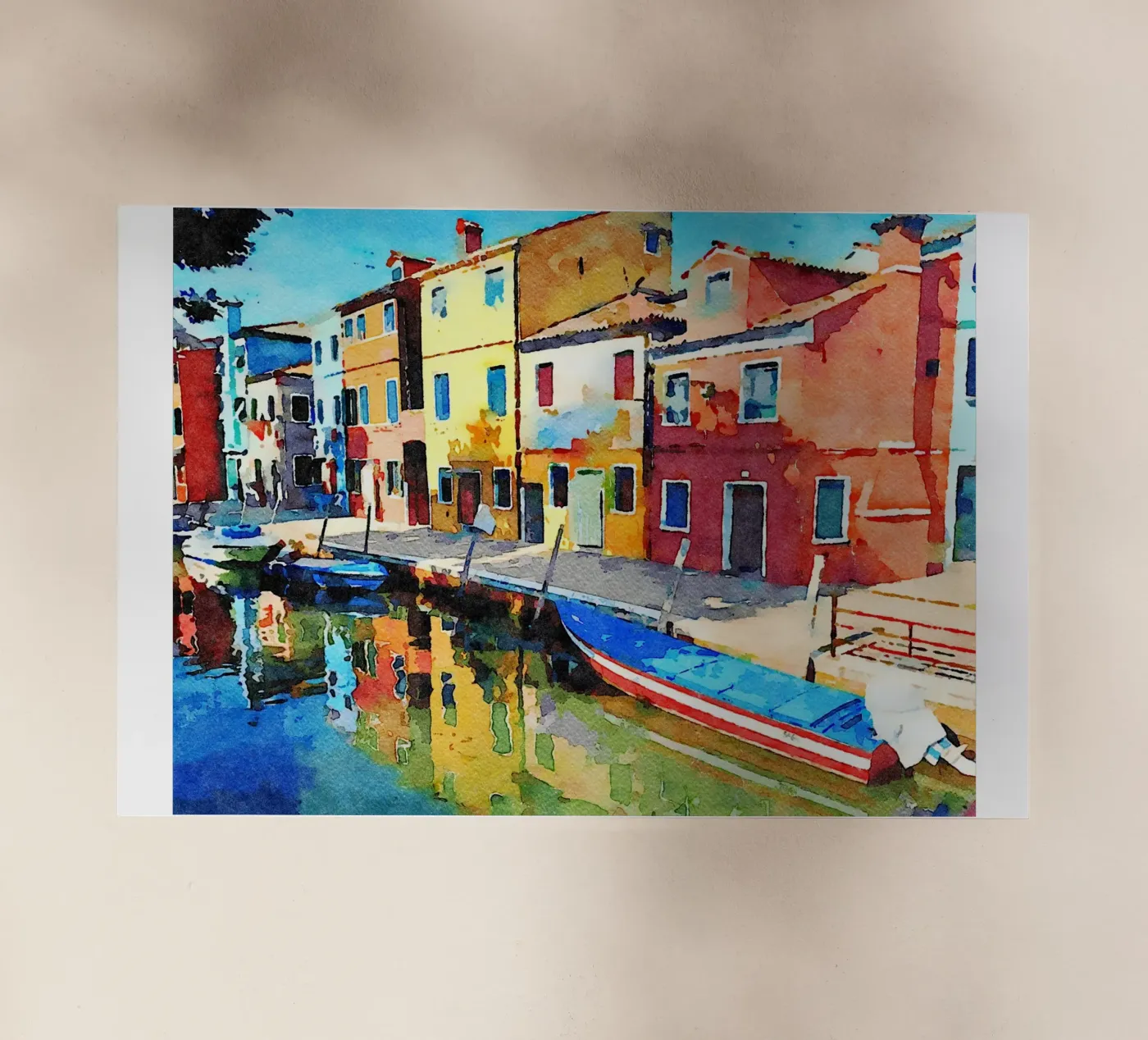Burano pellicola backlit da Massimo Frascogna