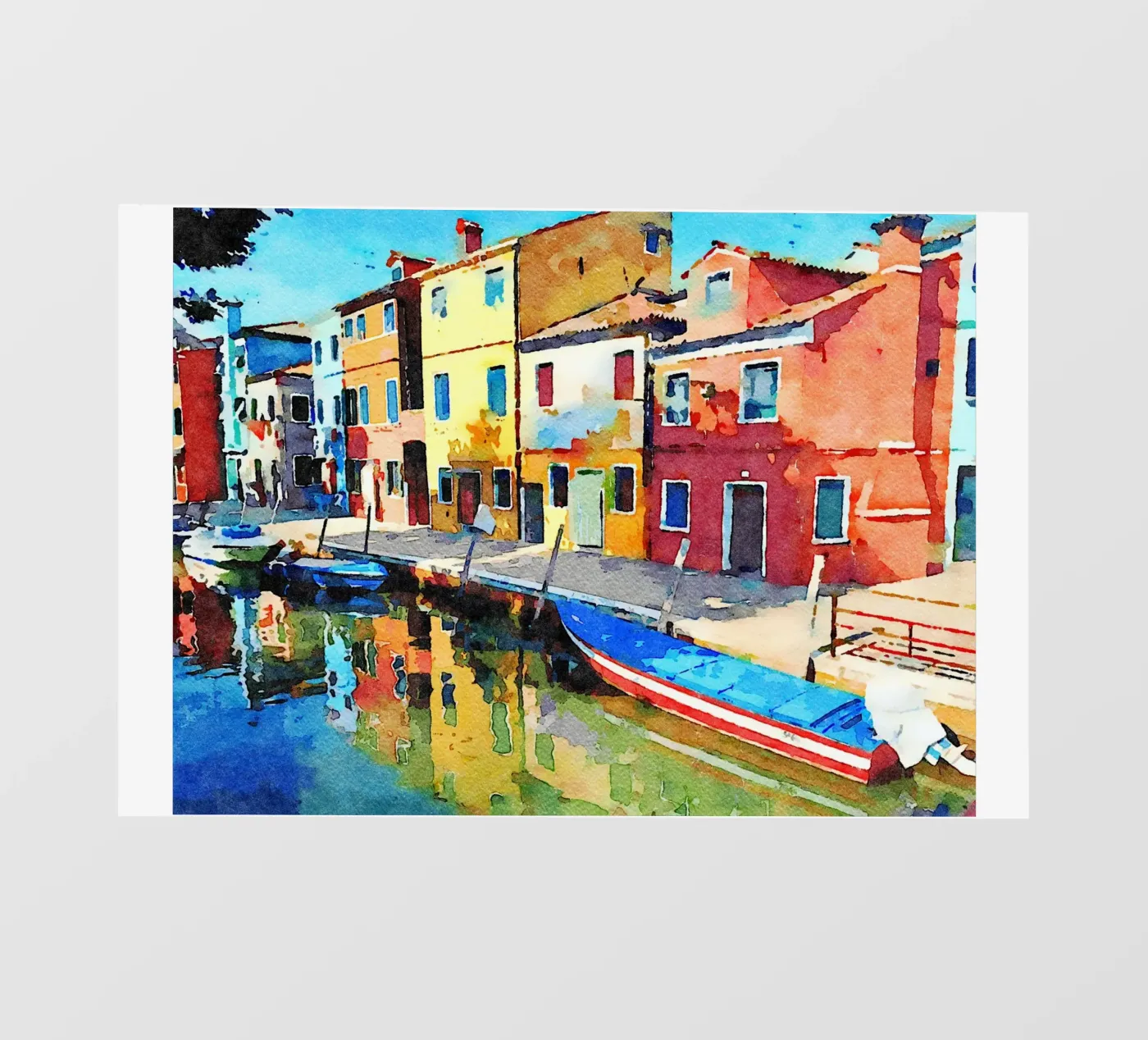 Burano pellicola backlit da Massimo Frascogna