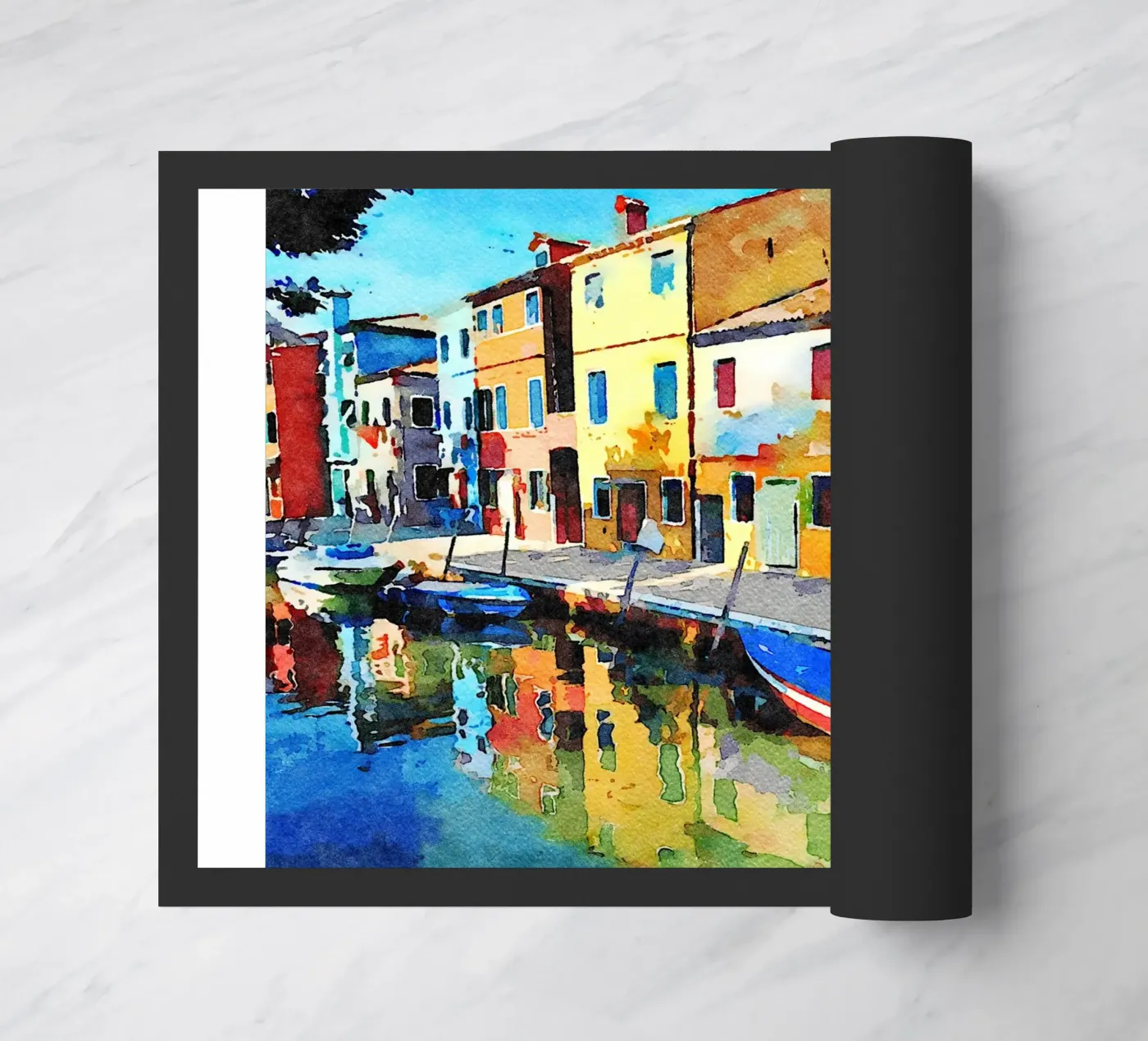 Burano deurmat van Massimo Frascogna
