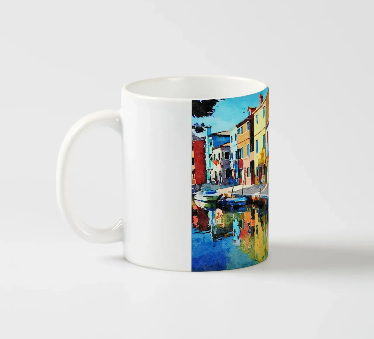 Burano tazza in ceramica da Massimo Frascogna