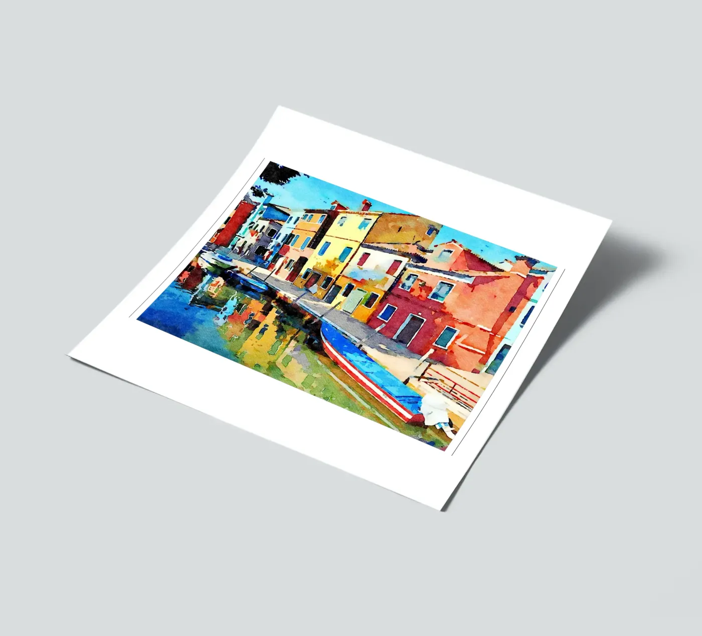 Burano sticker sheet by Massimo Frascogna