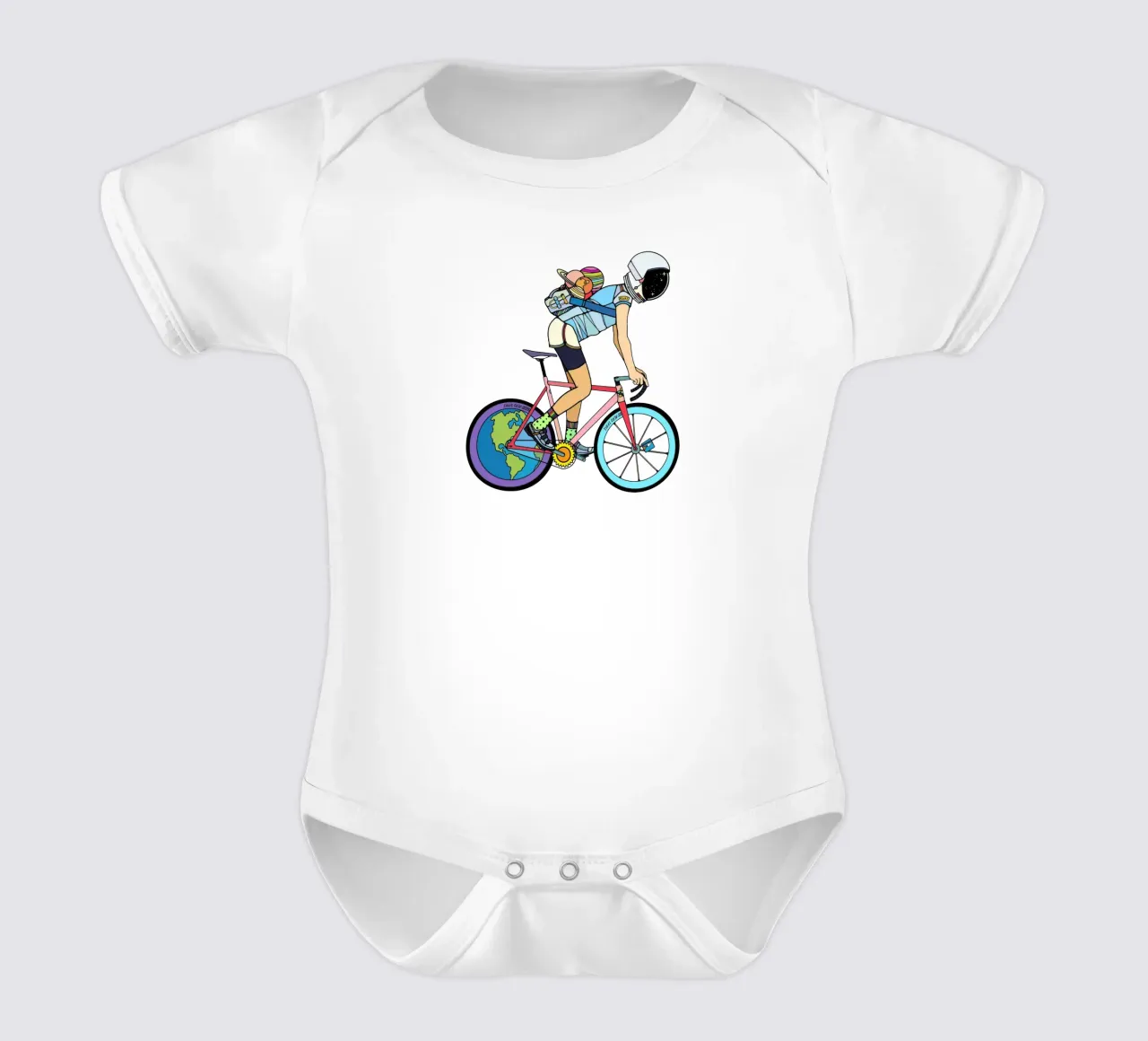 L'esploratore body neonato maniche corte da The Cyclist
