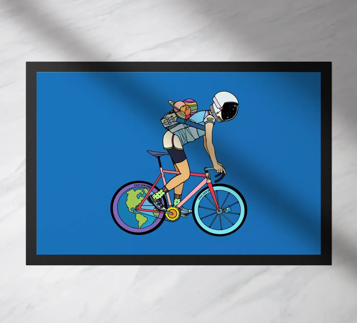 The Explorer doormat by The Cyclist