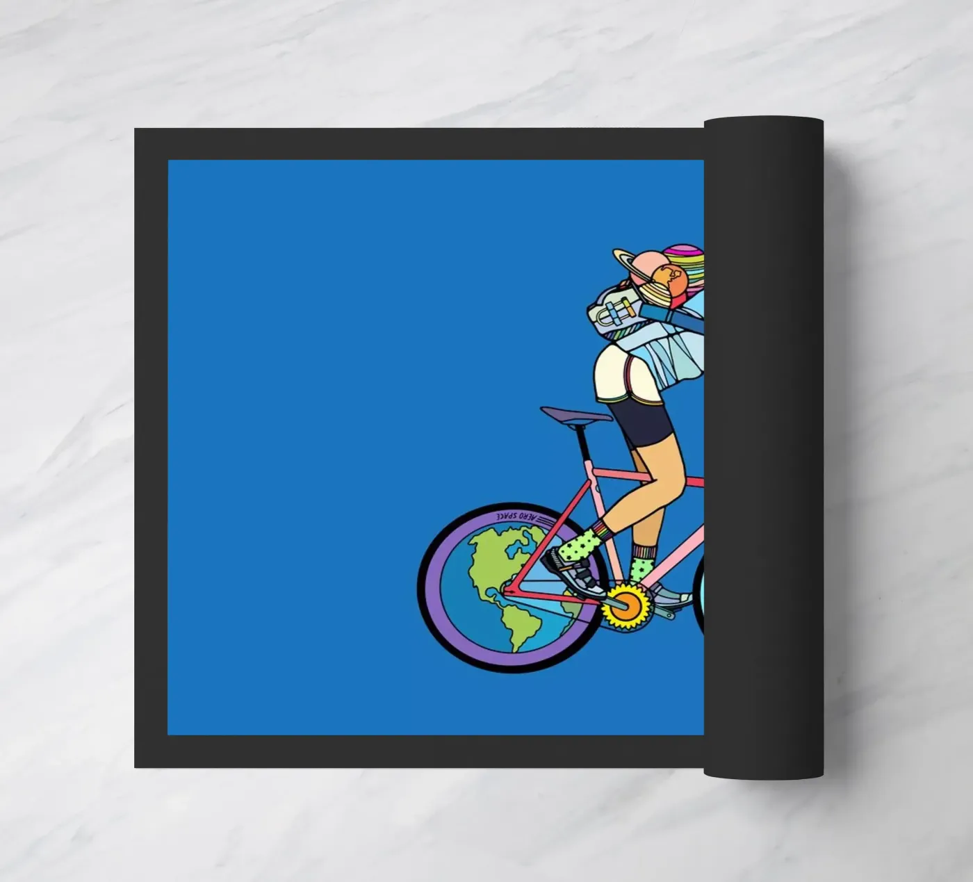 The Explorer doormat by The Cyclist