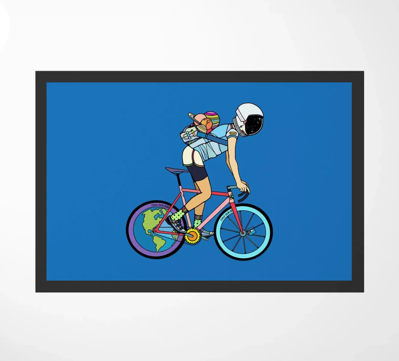 The Explorer doormat by The Cyclist