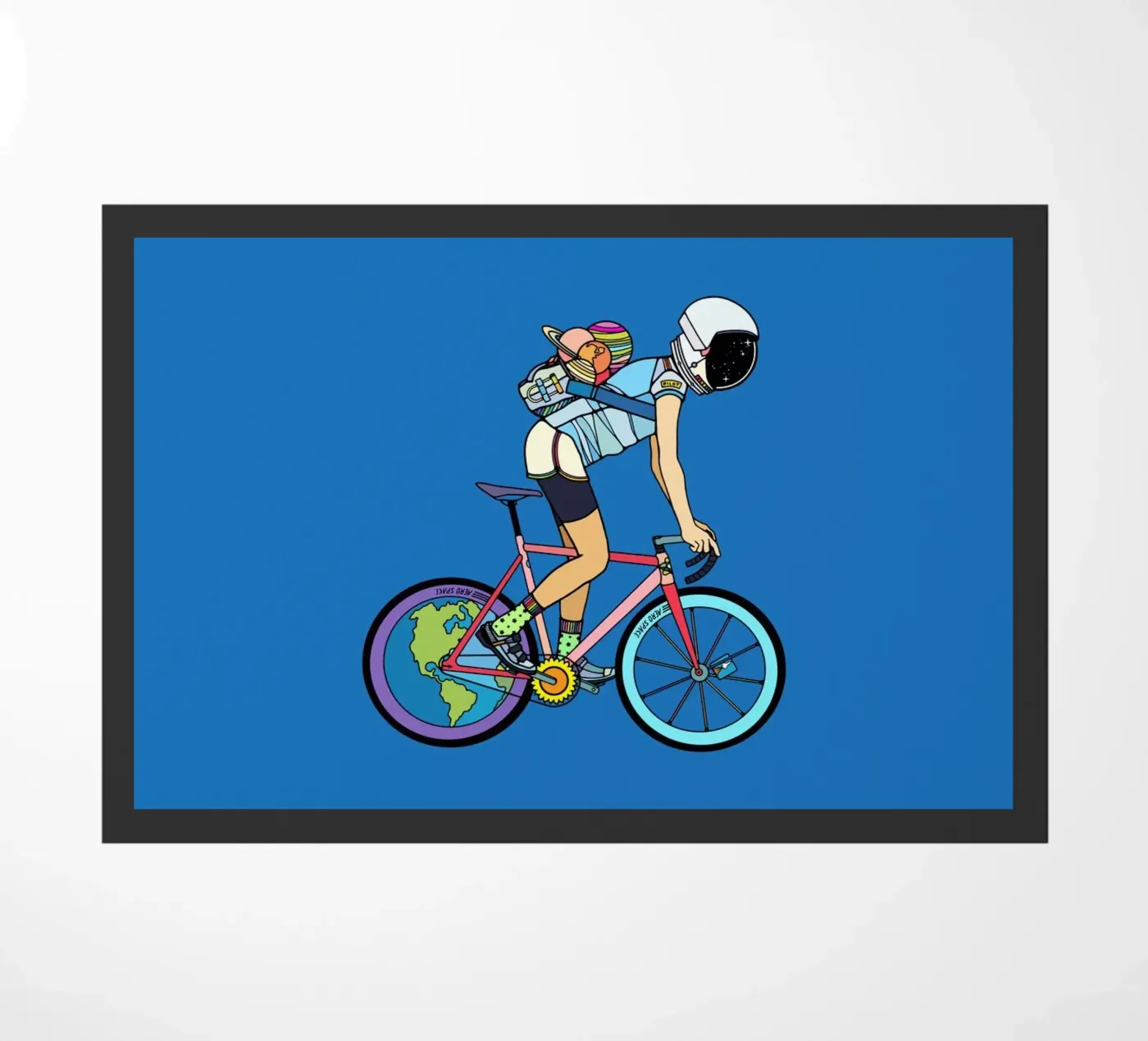 The Explorer doormat by The Cyclist