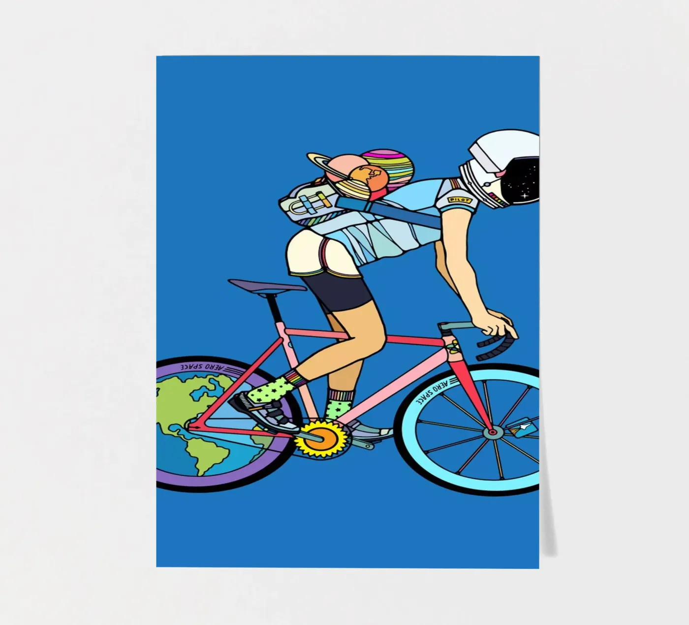 The Explorer sticker sheet by The Cyclist