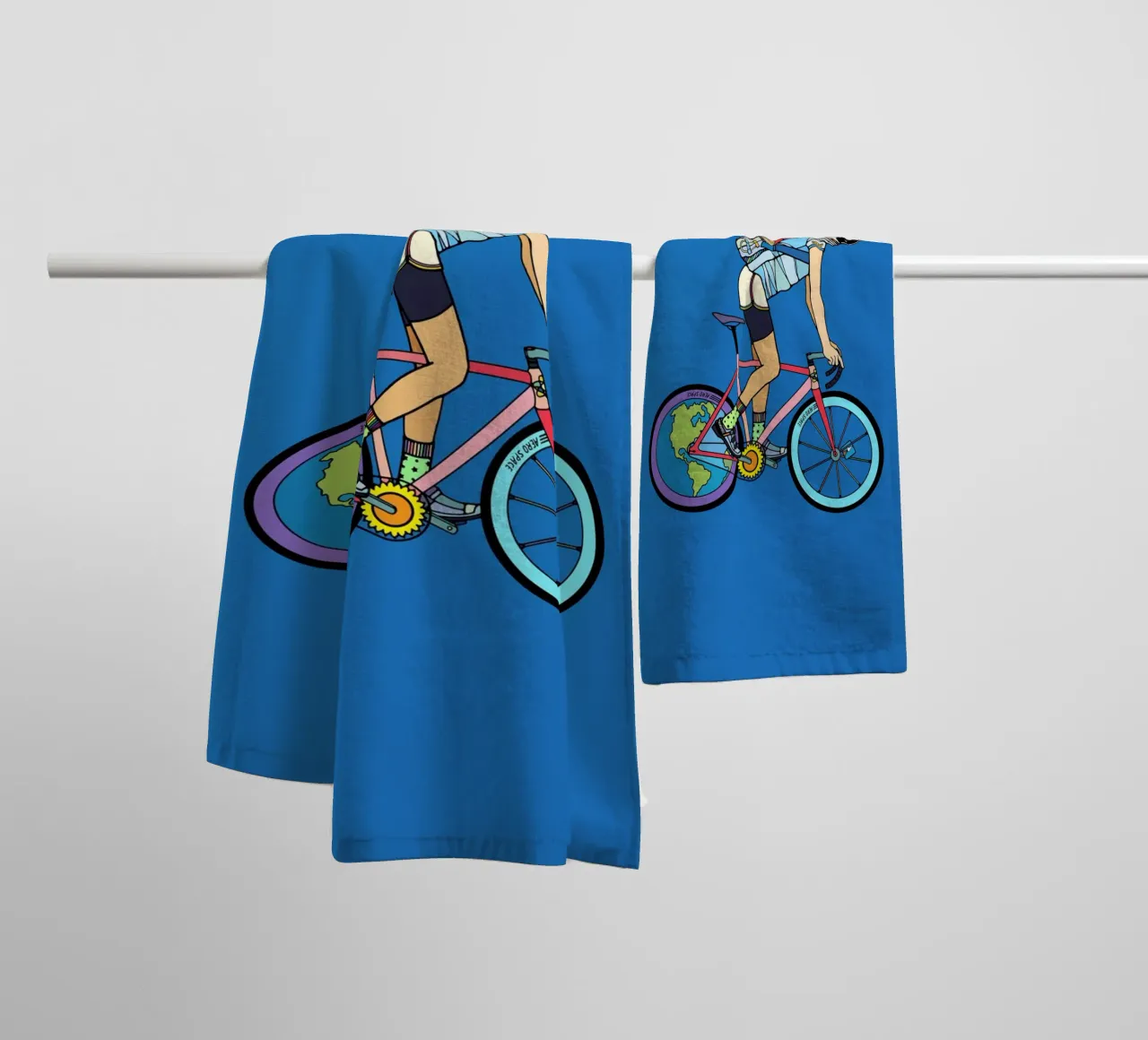 L'esploratore asciugamano da bagno da The Cyclist