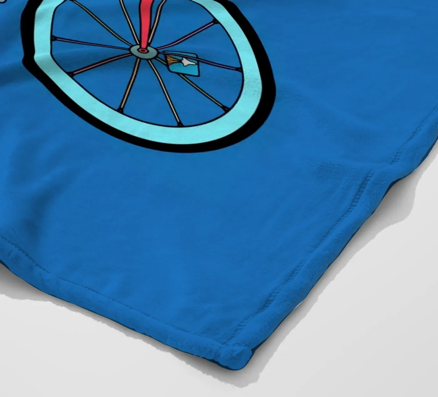 Der Entdecker Fleecedecke von The Cyclist