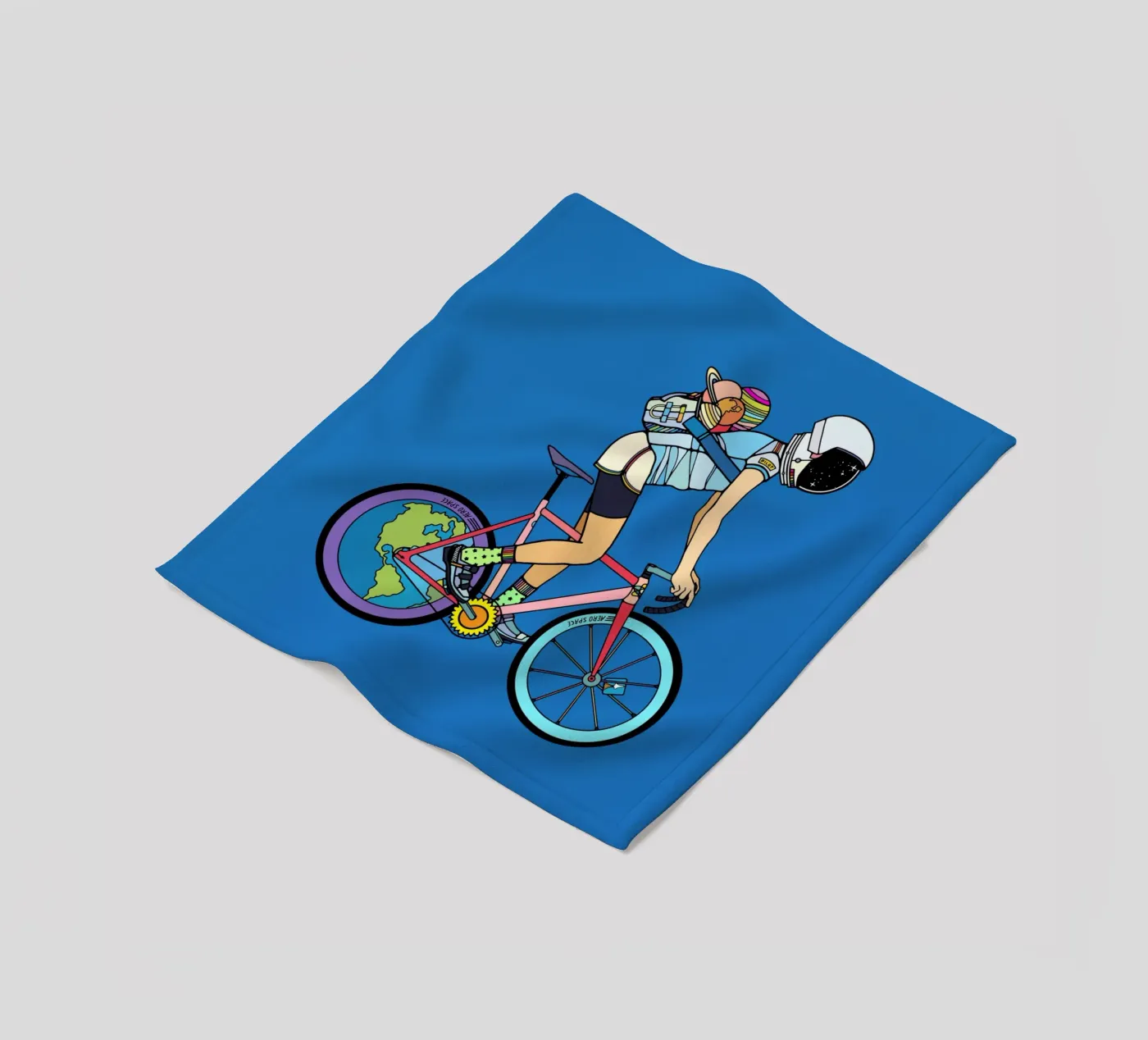 Der Entdecker Fleecedecke von The Cyclist