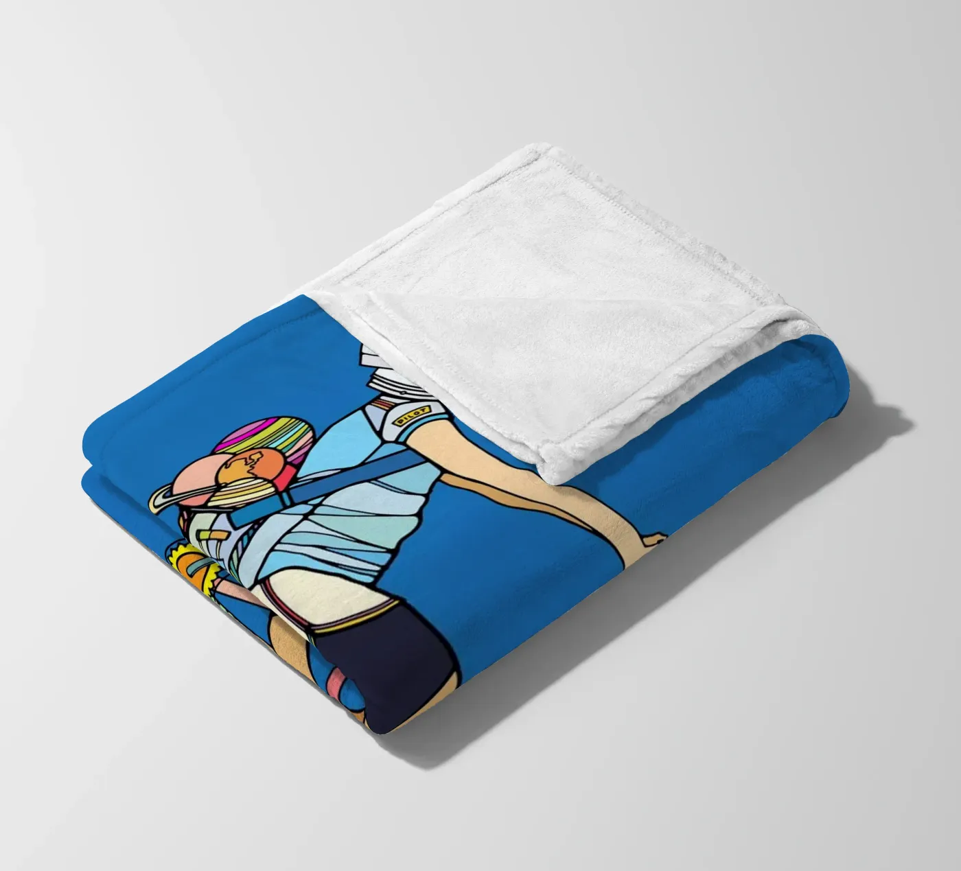 Der Entdecker Fleecedecke von The Cyclist