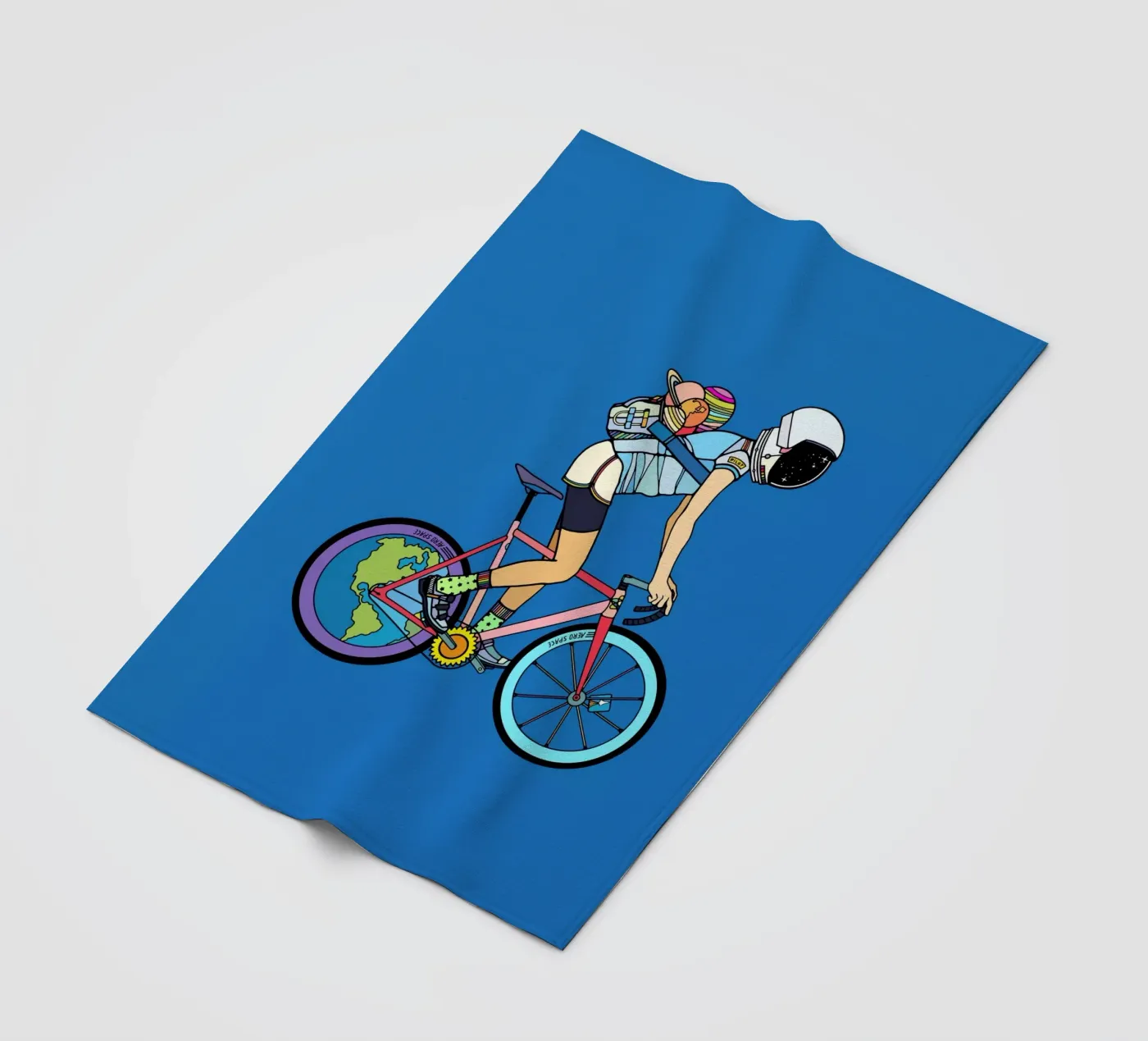 Der Entdecker Fleecedecke von The Cyclist