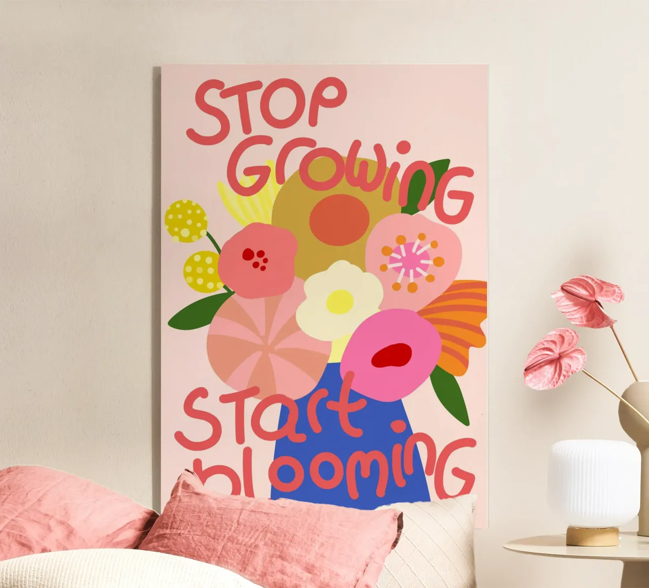 blooming plexiglass da keinkonzept