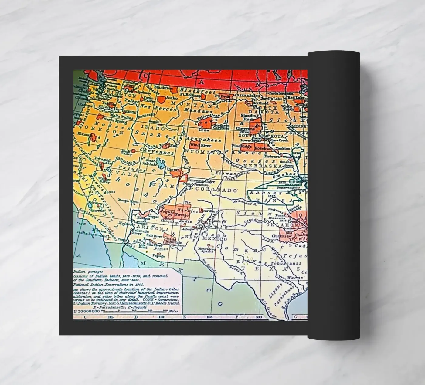 Indians deurmat van Piccola Serenata