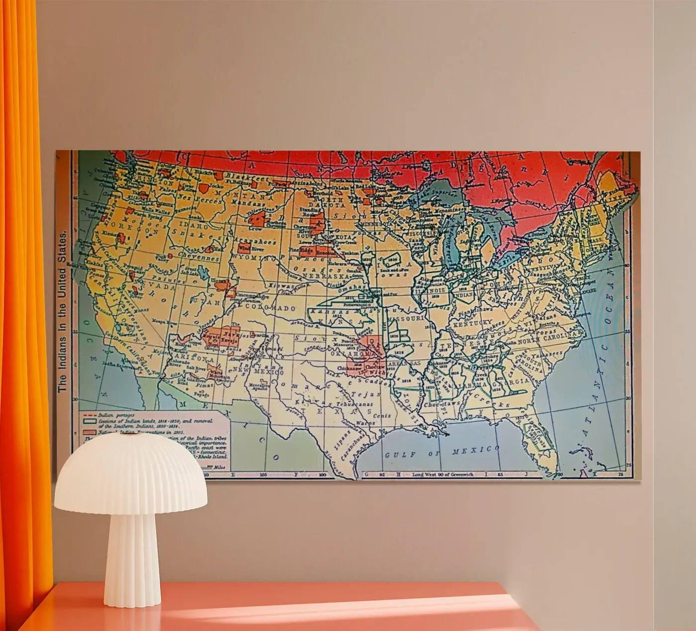 Indians poster van Piccola Serenata