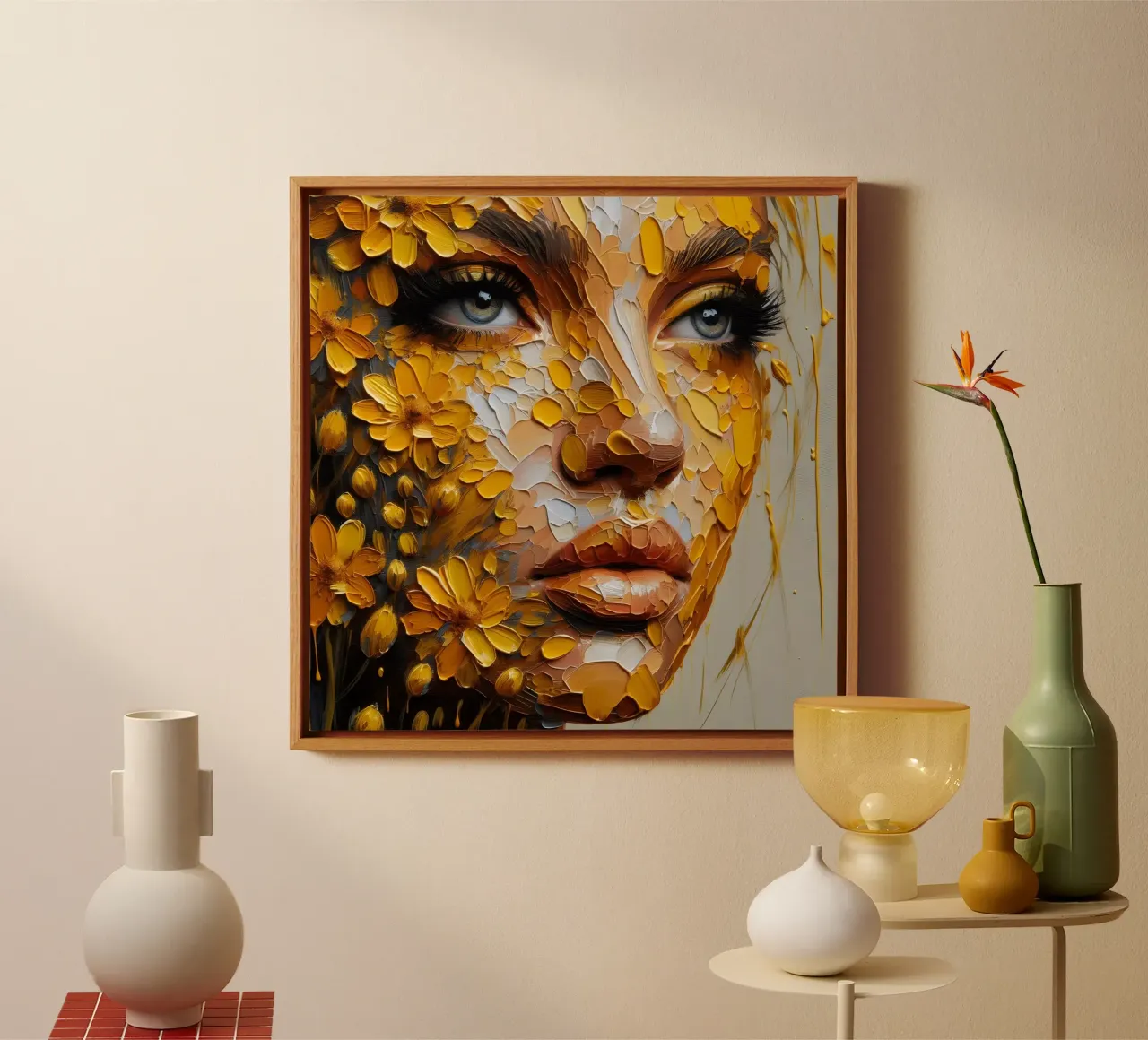 PRETTY WILD PORTRAIT canvas by ARTOMATIC