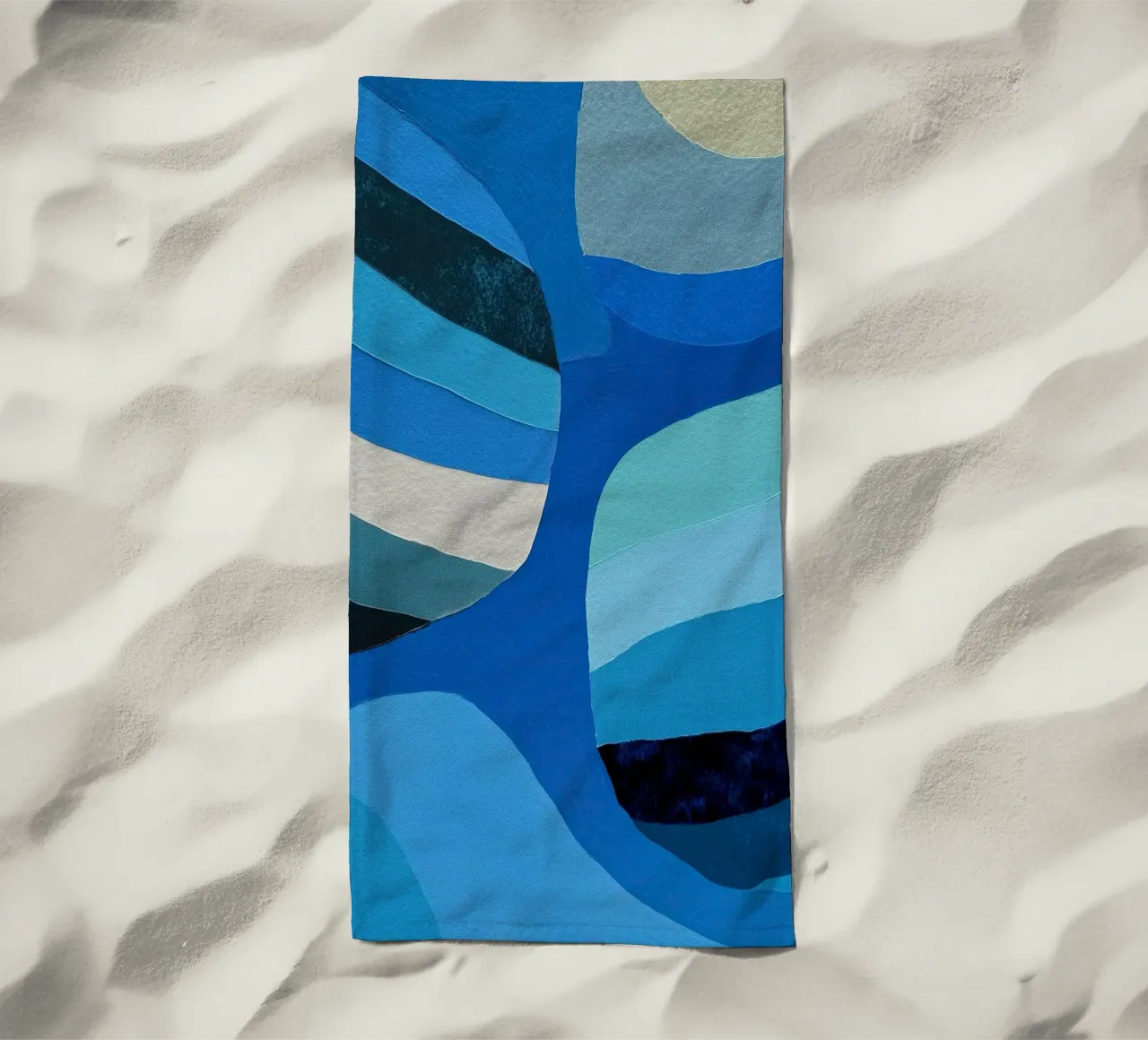 Azure Current telo mare da Sienna Atelier