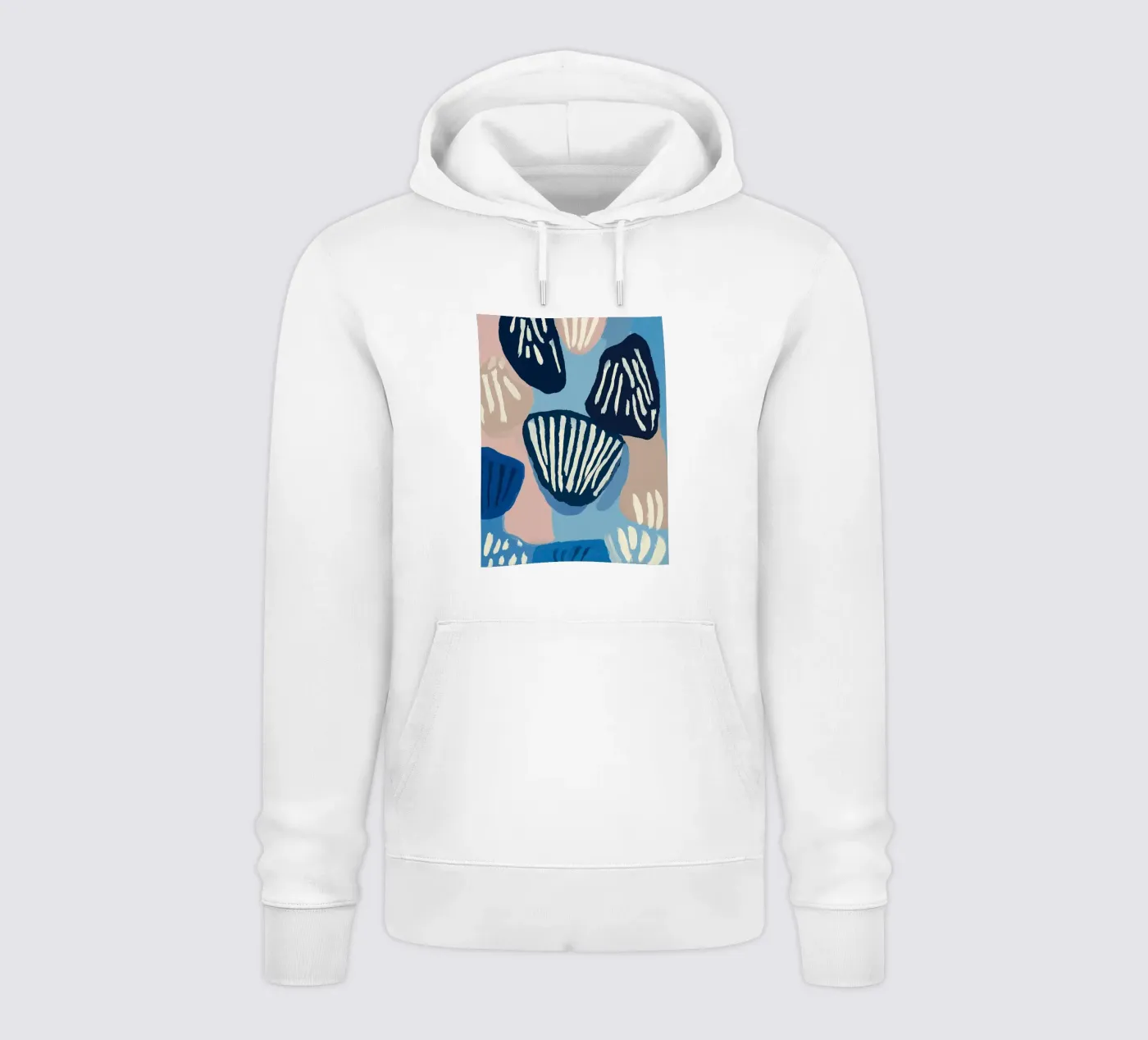 Shell Geometry hoodie by Sienna Atelier