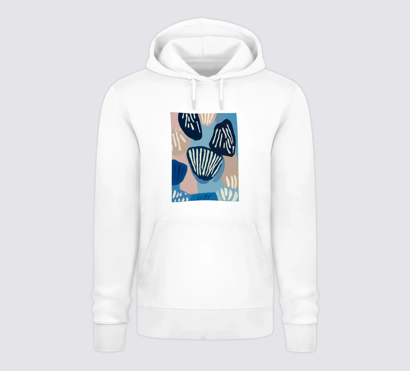 Shell Geometry hoodie by Sienna Atelier