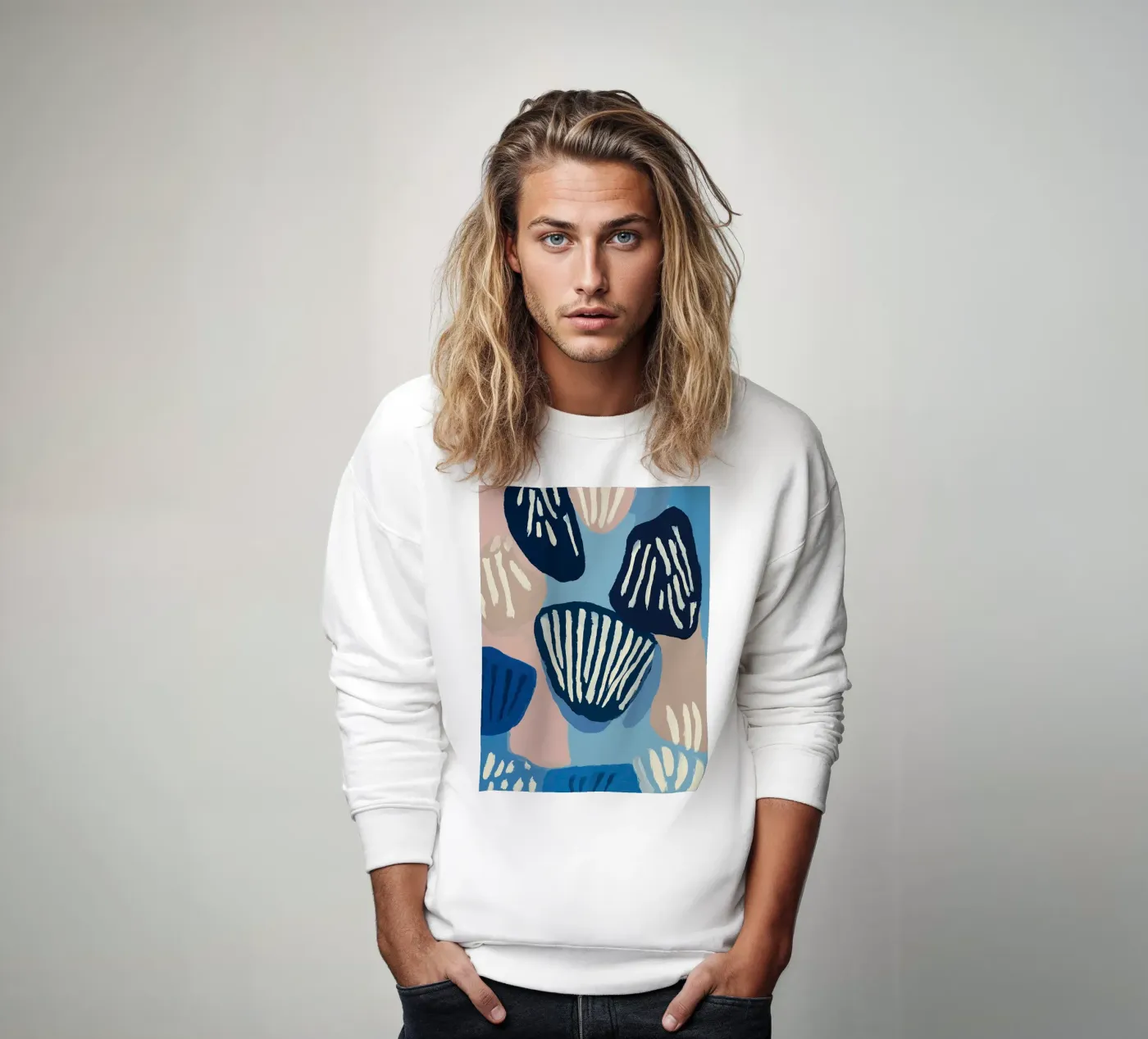Shell Geometry sweat de Sienna Atelier