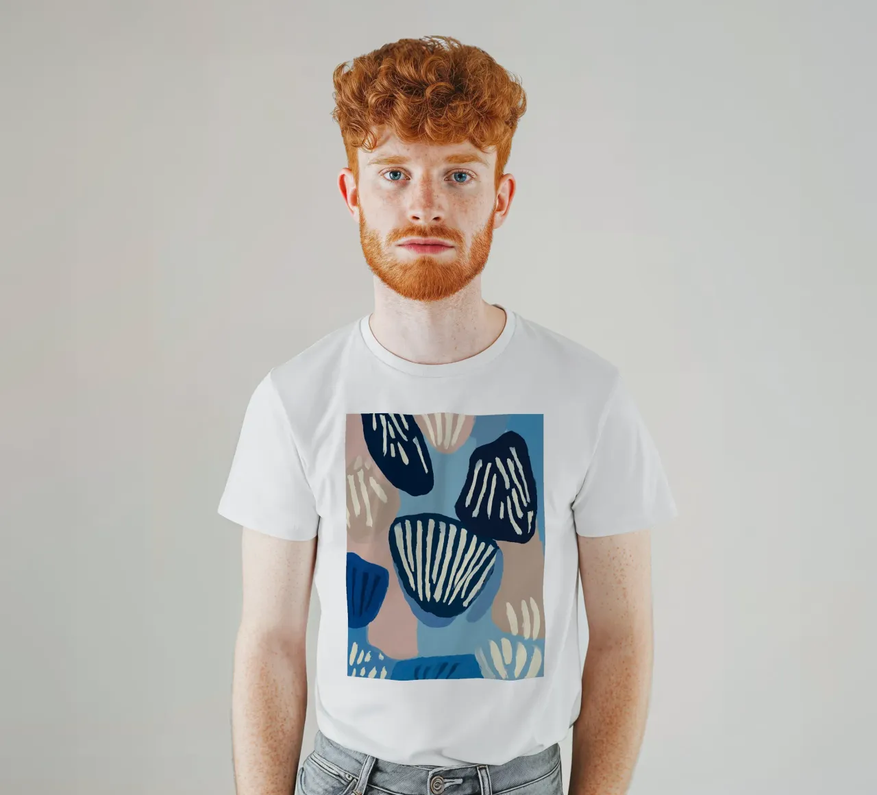 Shell Geometry t-shirt da Sienna Atelier