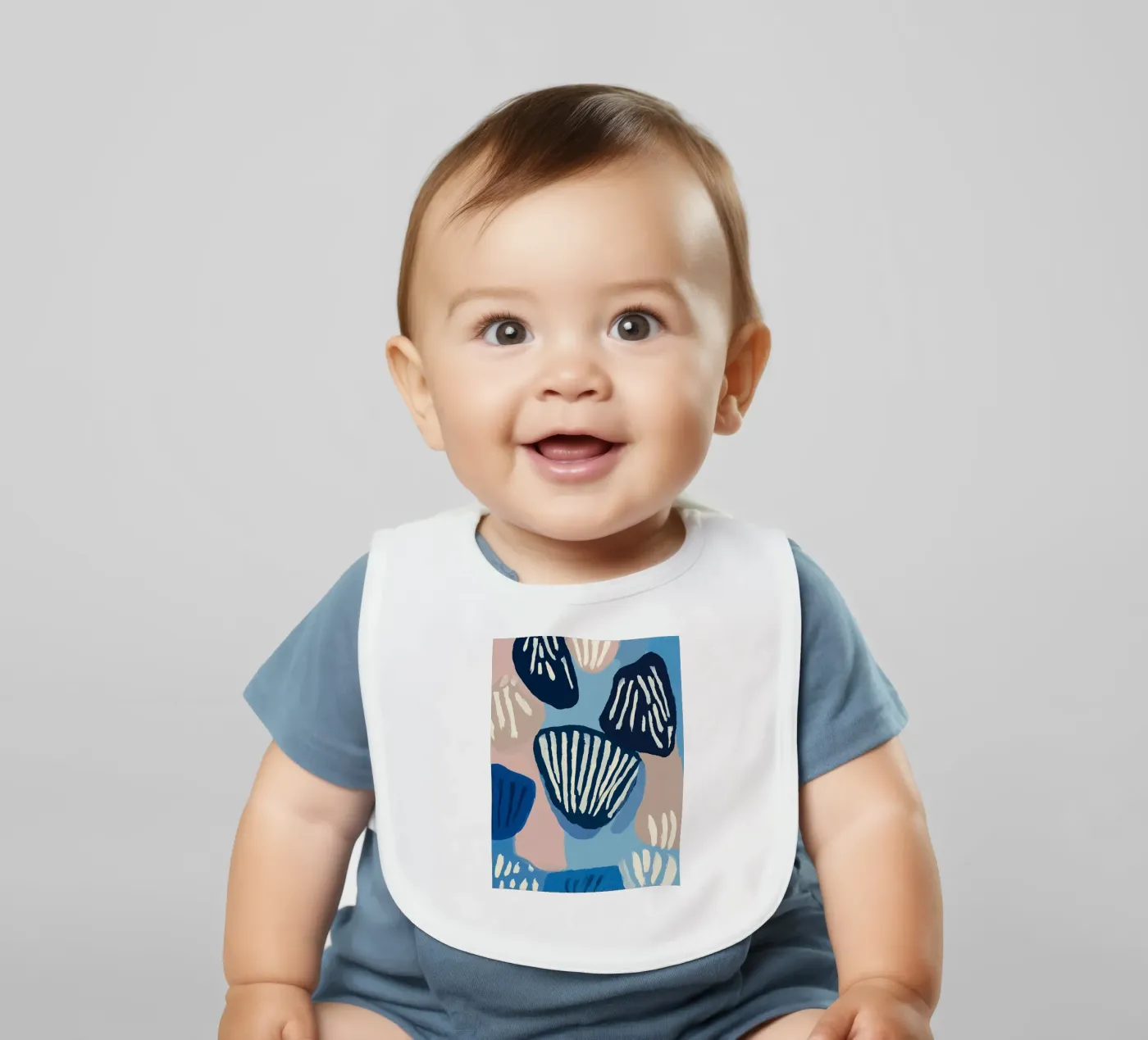 Shell Geometry bavoir de Sienna Atelier