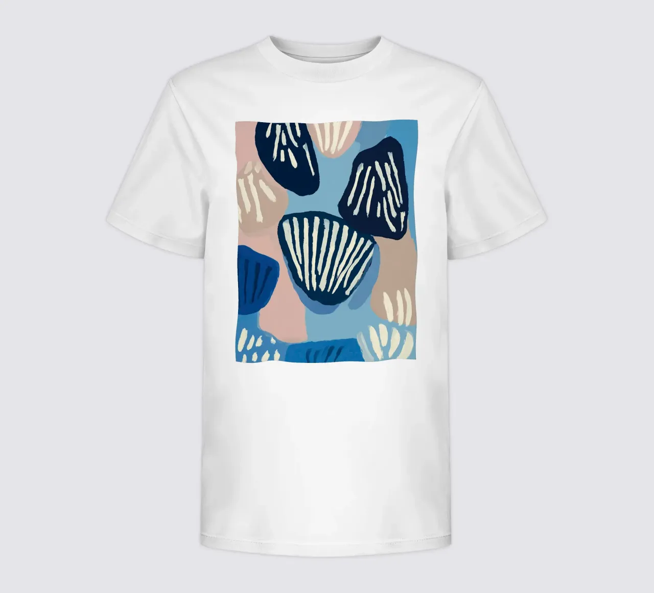 Shell Geometry Kinder T-Shirt von Sienna Atelier