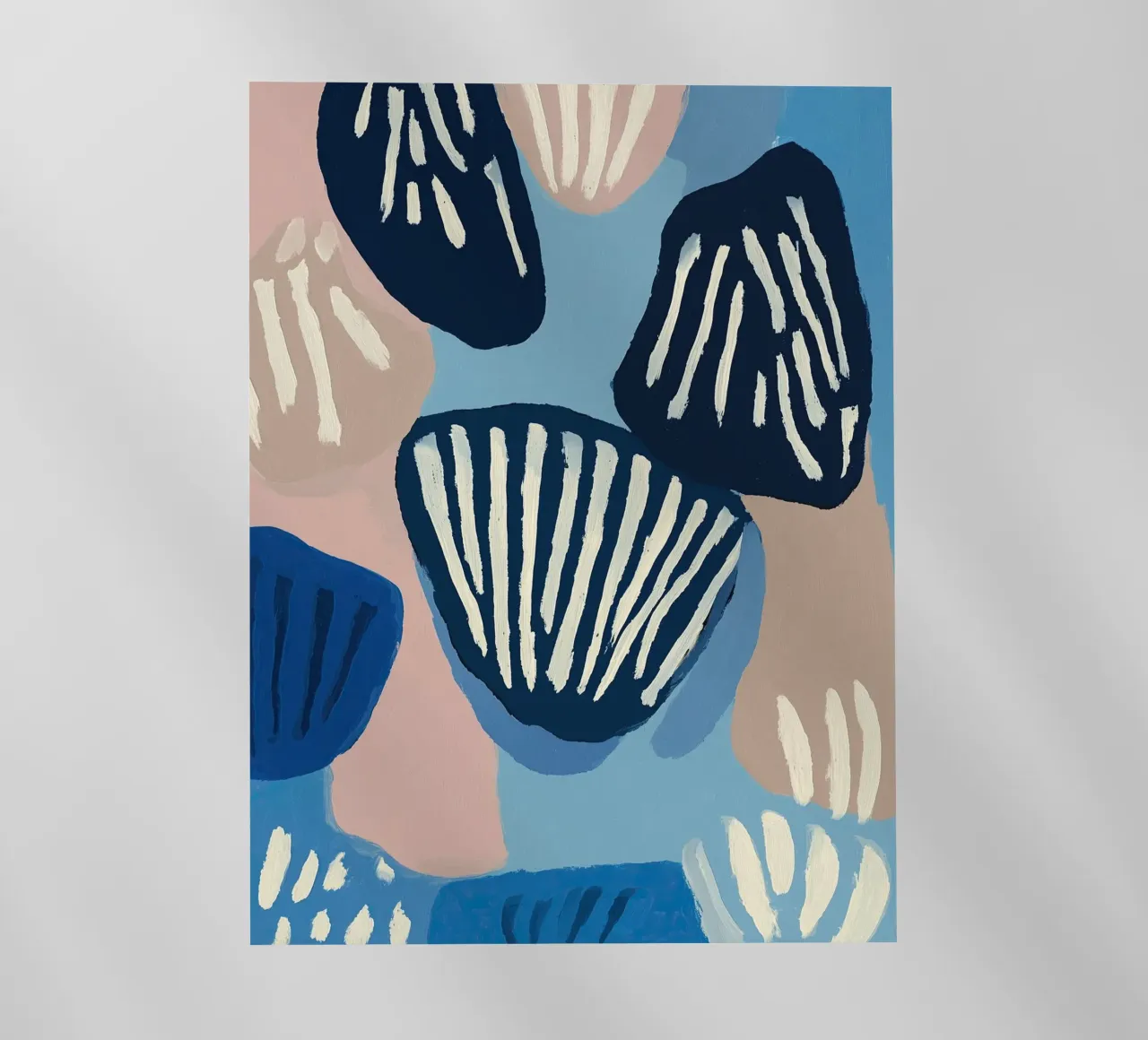 Shell Geometry Backlit Folie von Sienna Atelier