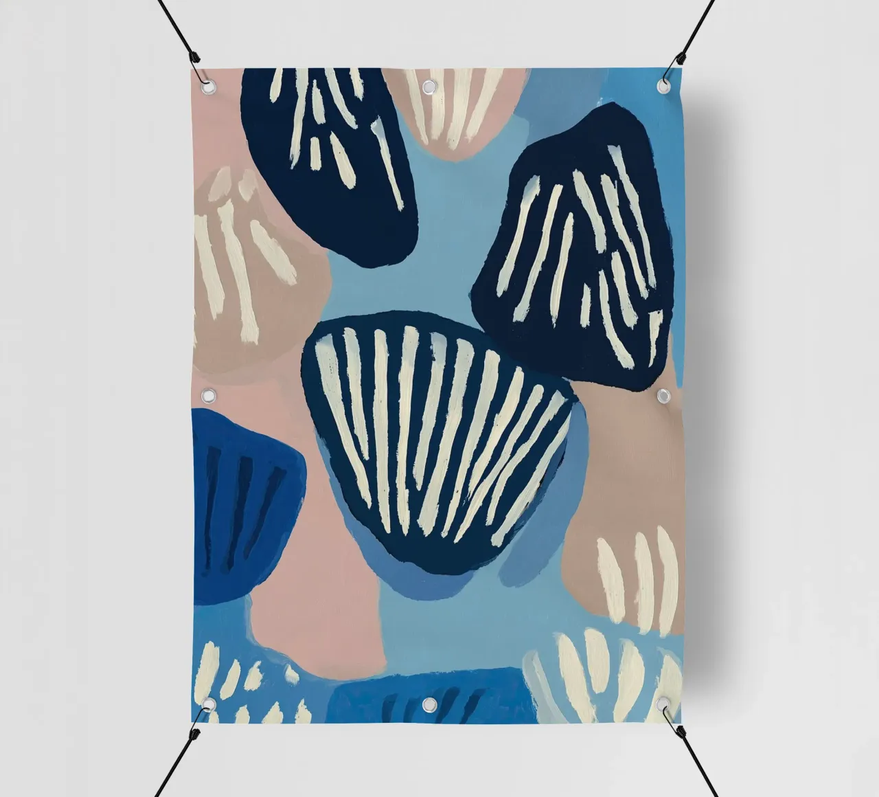 Shell Geometry PVC Plane von Sienna Atelier