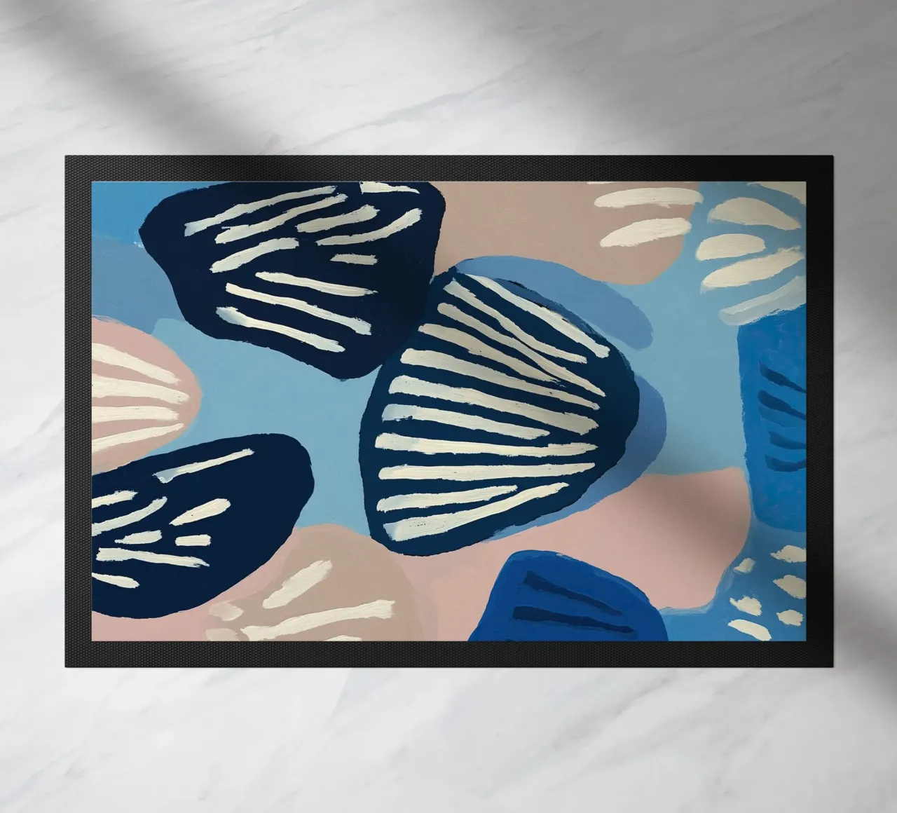 Shell Geometry Fußmatte von Sienna Atelier