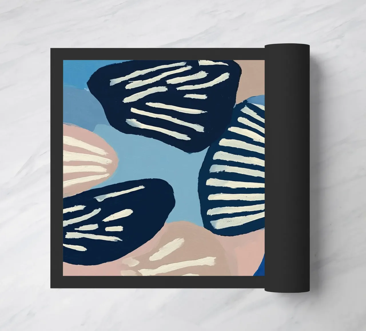 Shell Geometry Fußmatte von Sienna Atelier