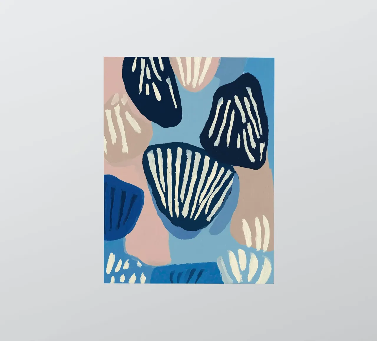 Shell Geometry Sticker von Sienna Atelier