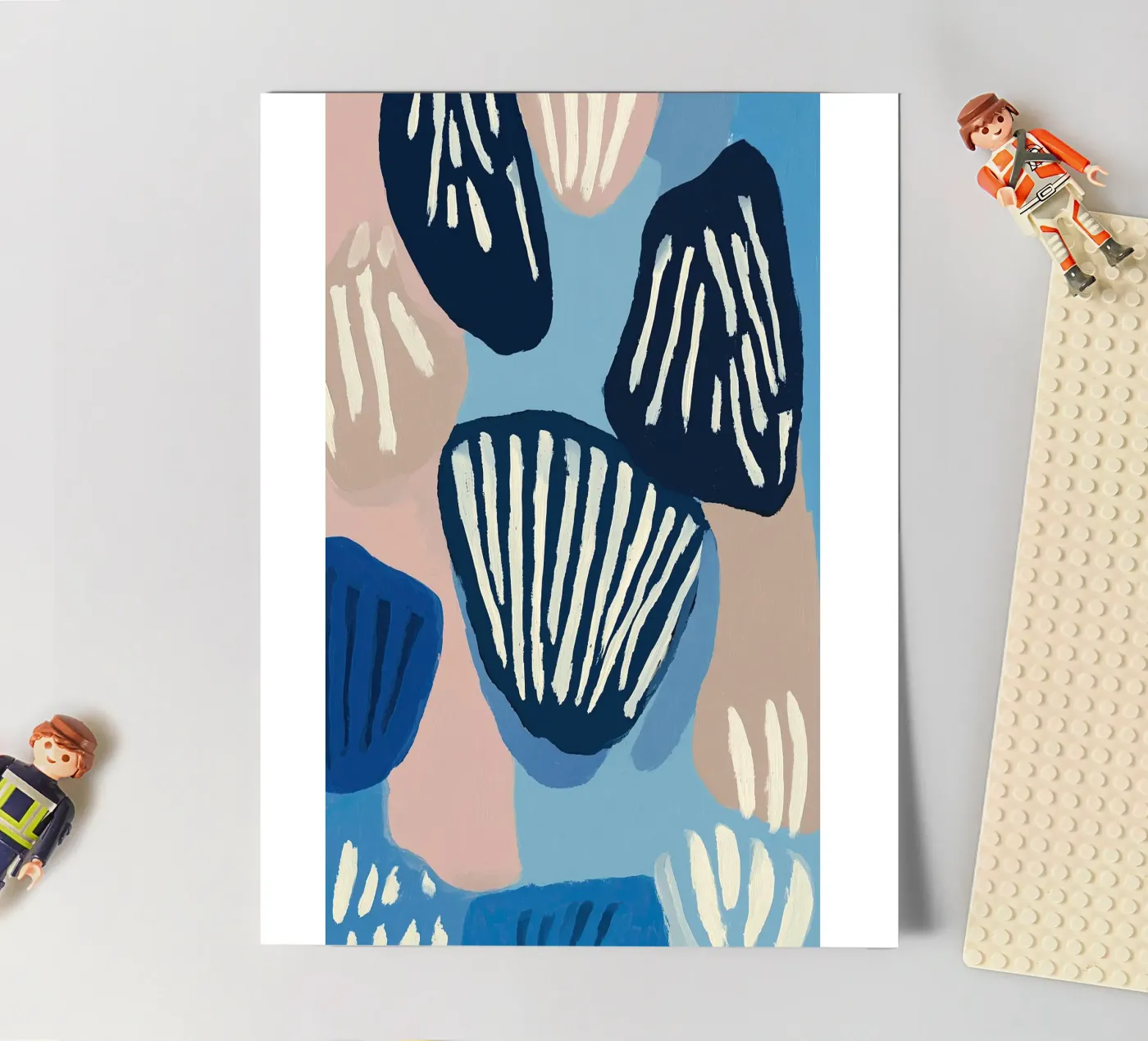 Shell Geometry planche autocollant de Sienna Atelier