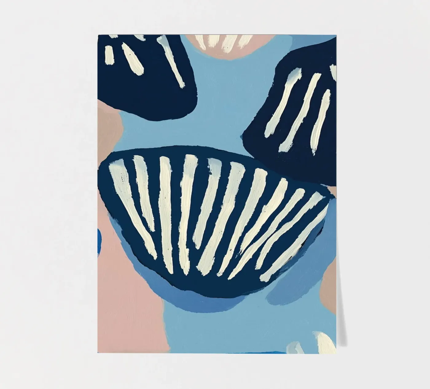 Shell Geometry Stickerbogen von Sienna Atelier