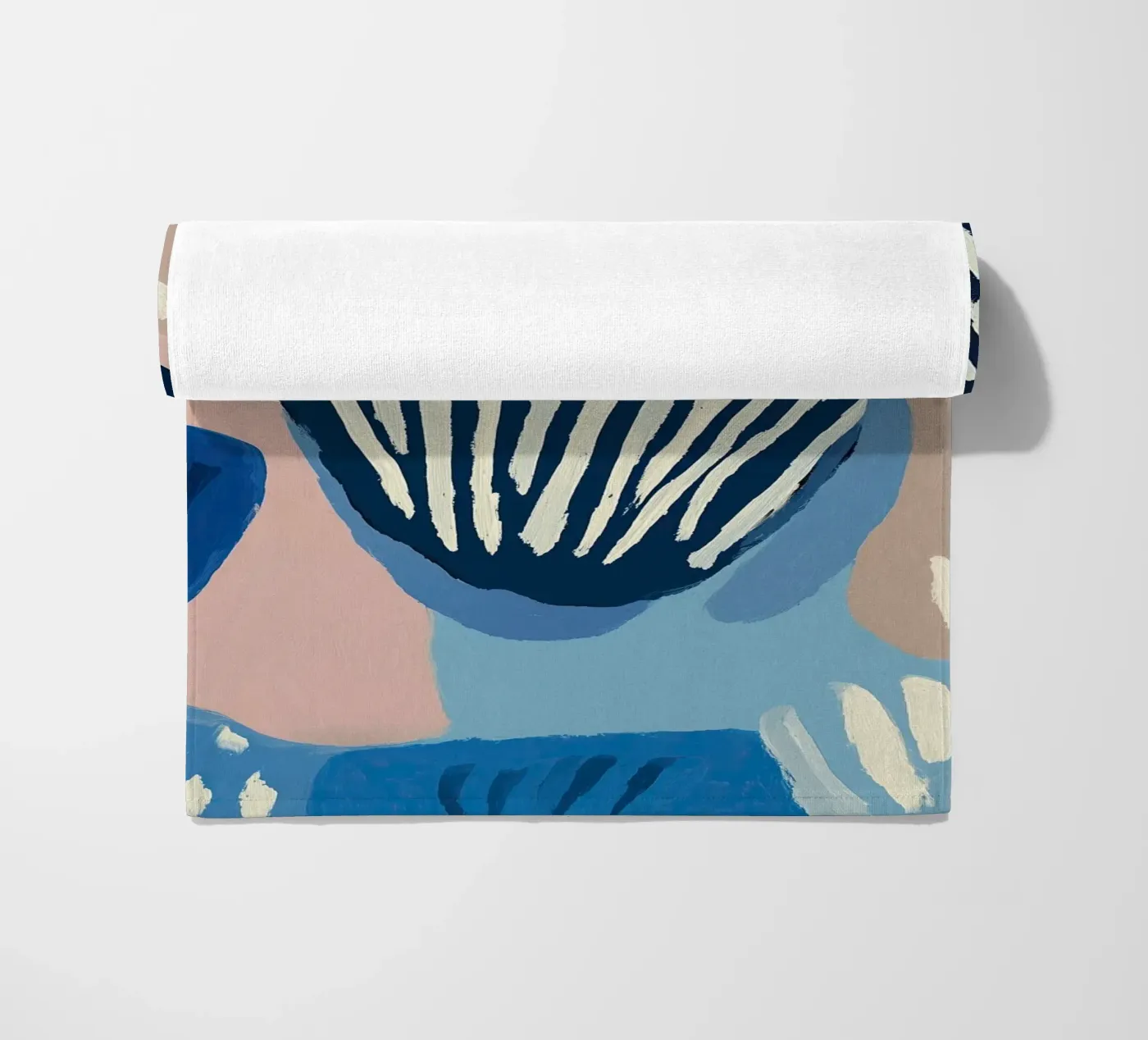 Shell Geometry Strandtuch von Sienna Atelier