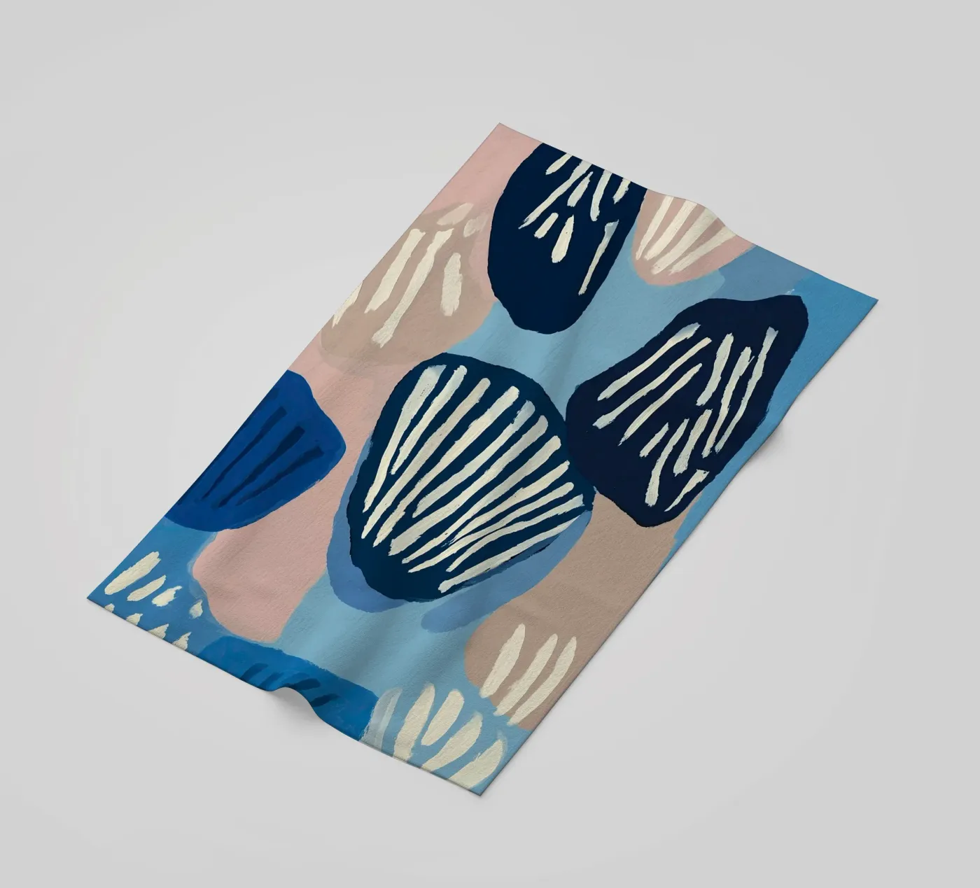 Shell Geometry Strandtuch von Sienna Atelier